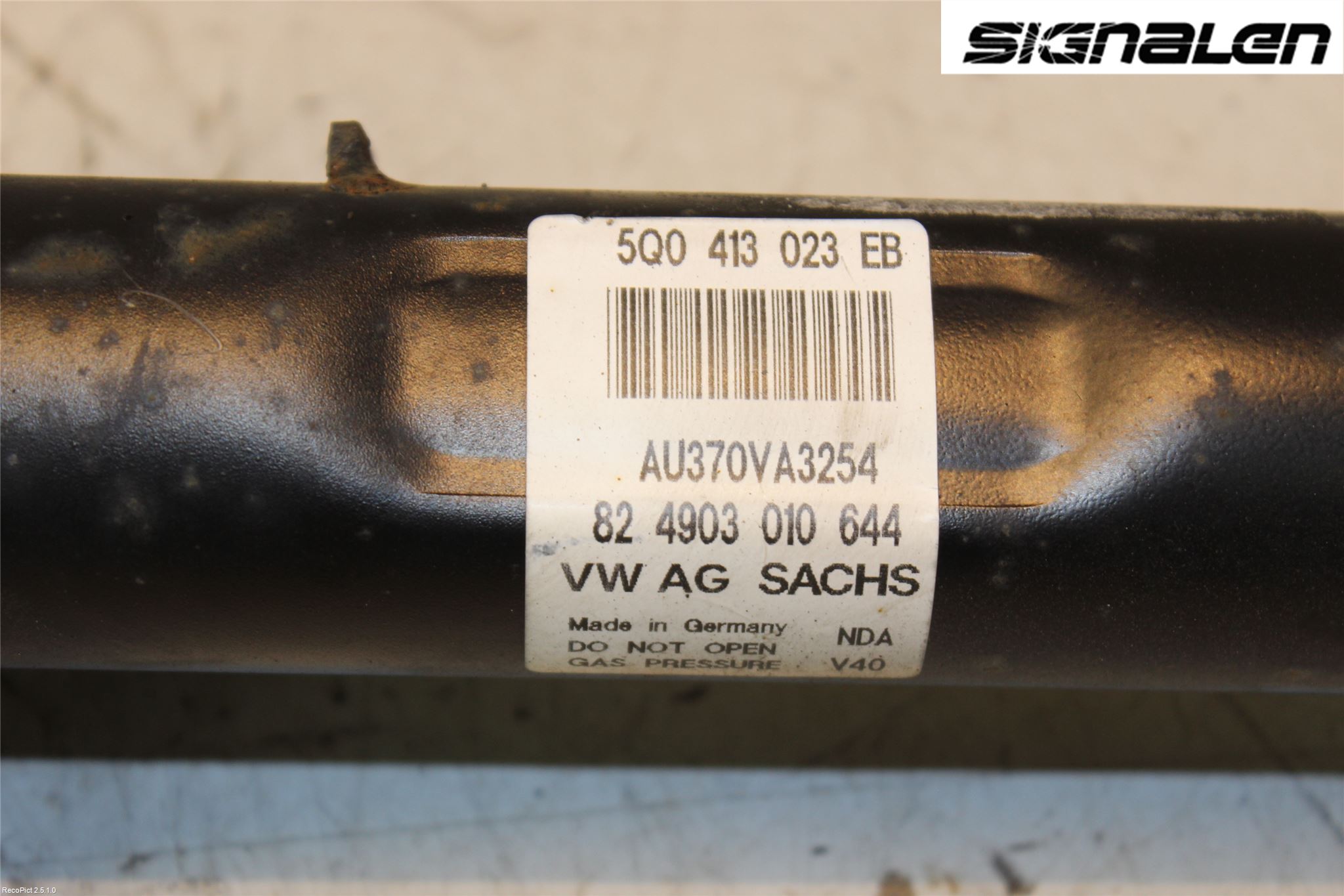 Audi A3/S3 8V 13-20 Fjäderben Fram Vänster