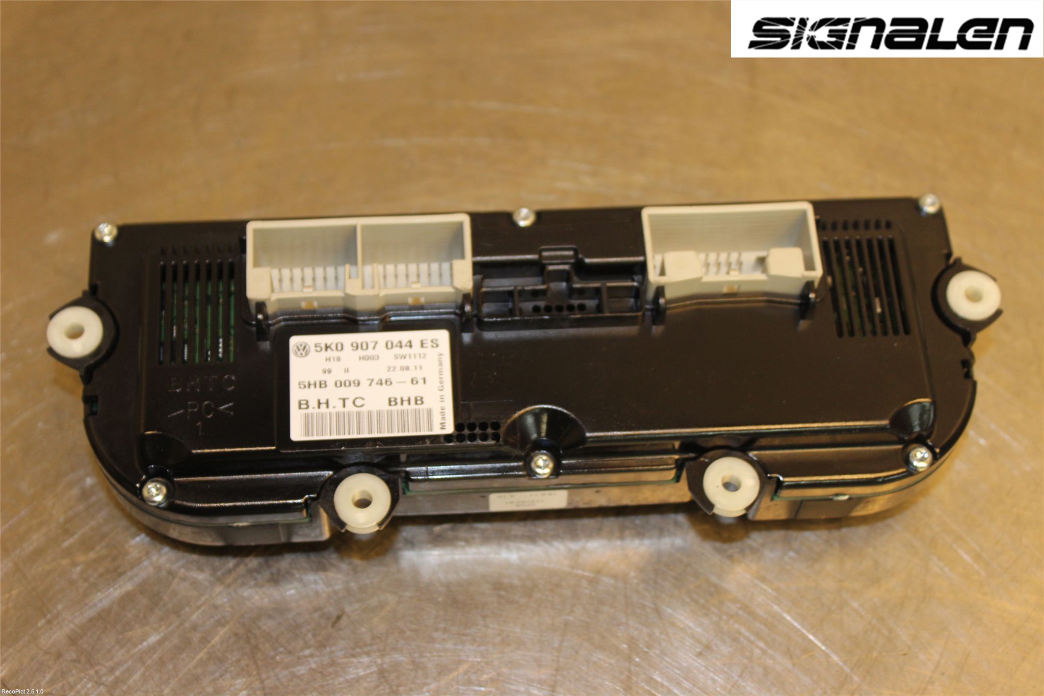 Volkswagen VW PASSAT 11-14 Ac Styrenhet Ac Manöveren