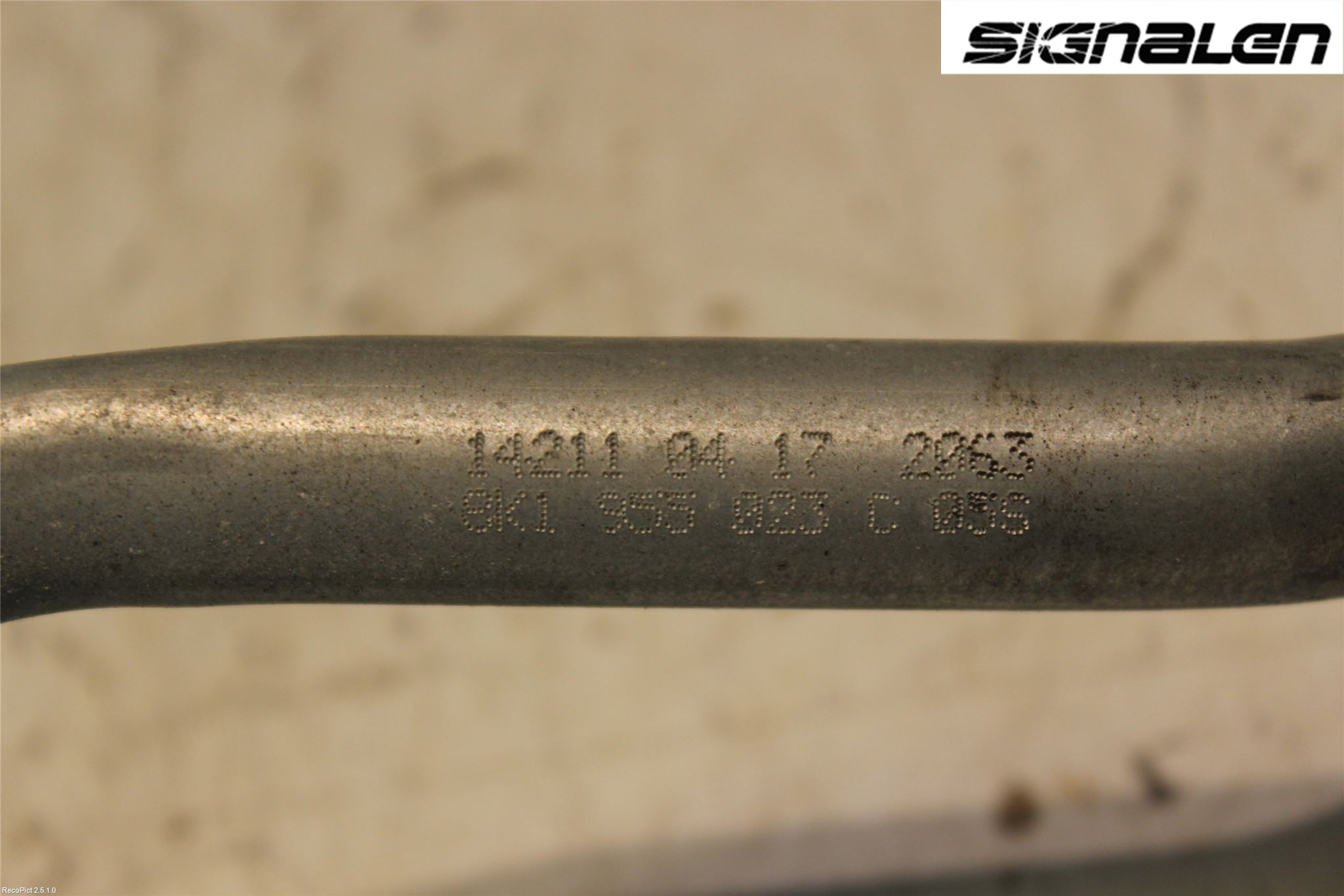 Audi A4/S4 08-11 Torkarmekanism Vindruta