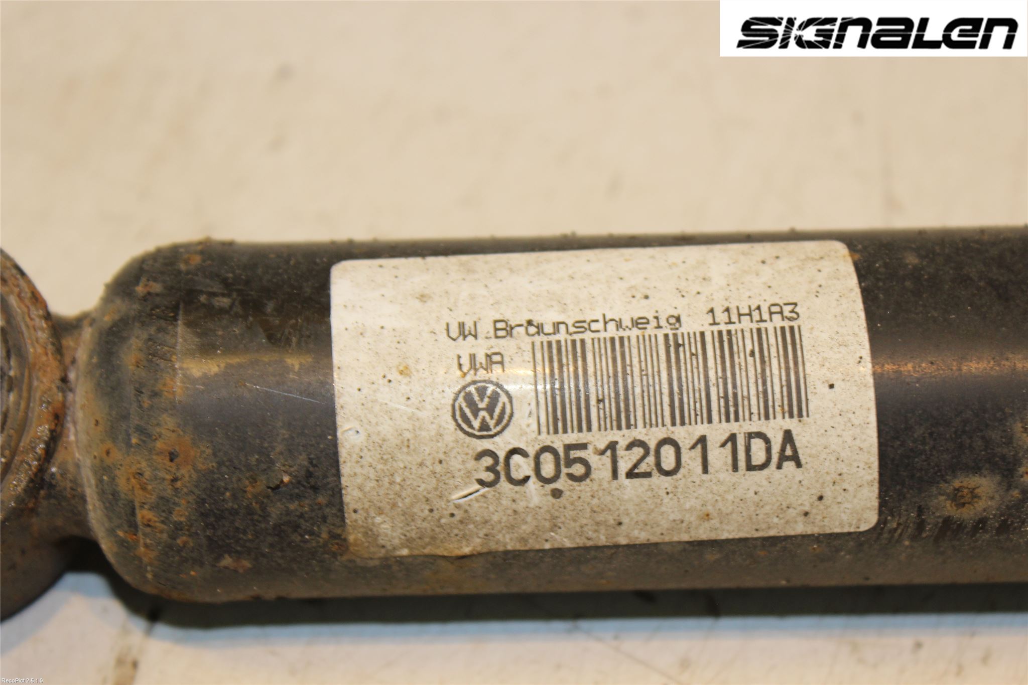 Volkswagen VW PASSAT 11-14 Stötdämpare Bak