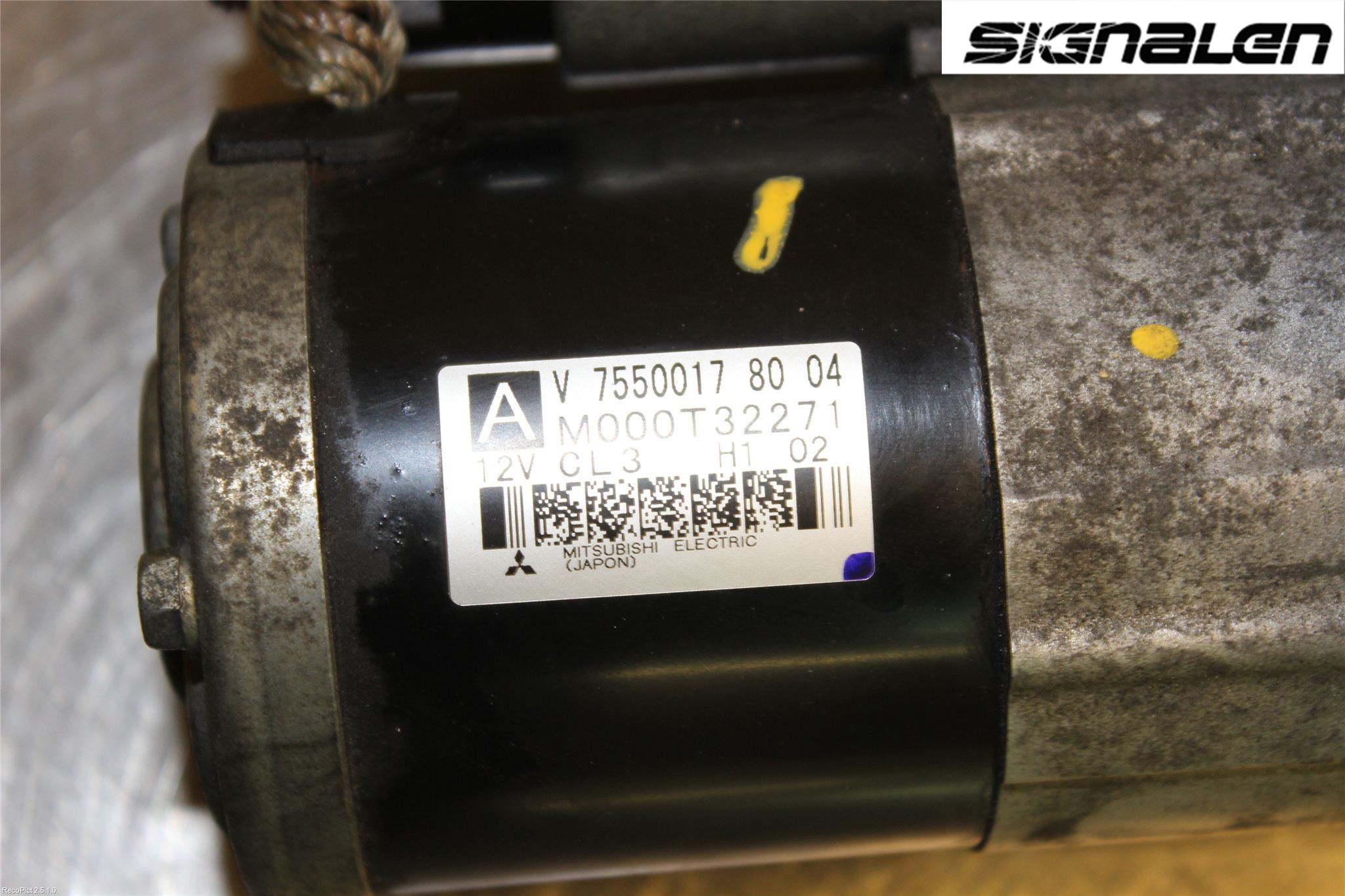 Peugeot 207 Startmotor