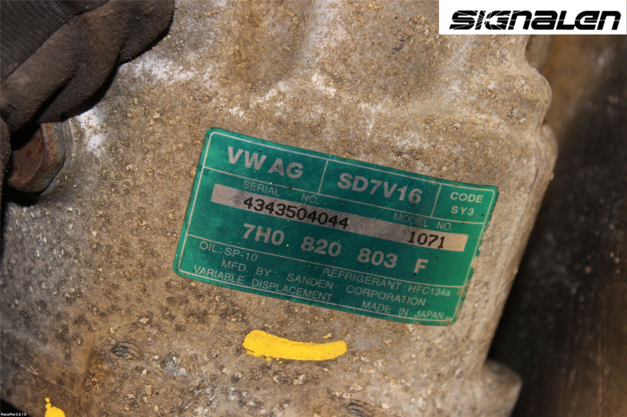 Volkswagen VW CADDY      04-10 Ac Kompressor