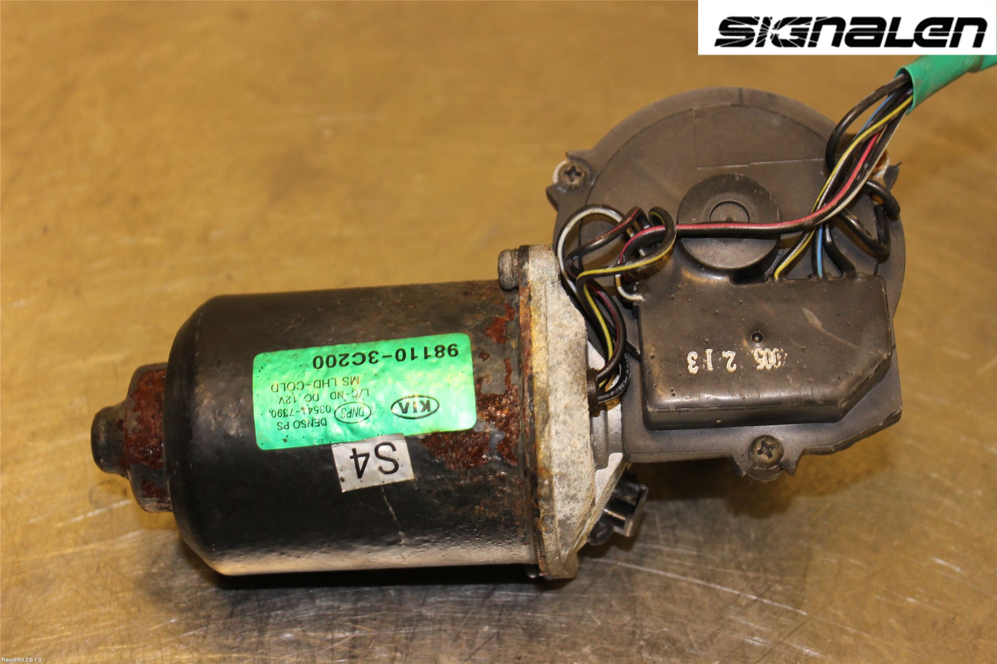 Kia MAGENTIS Torkarmotor Vindruta