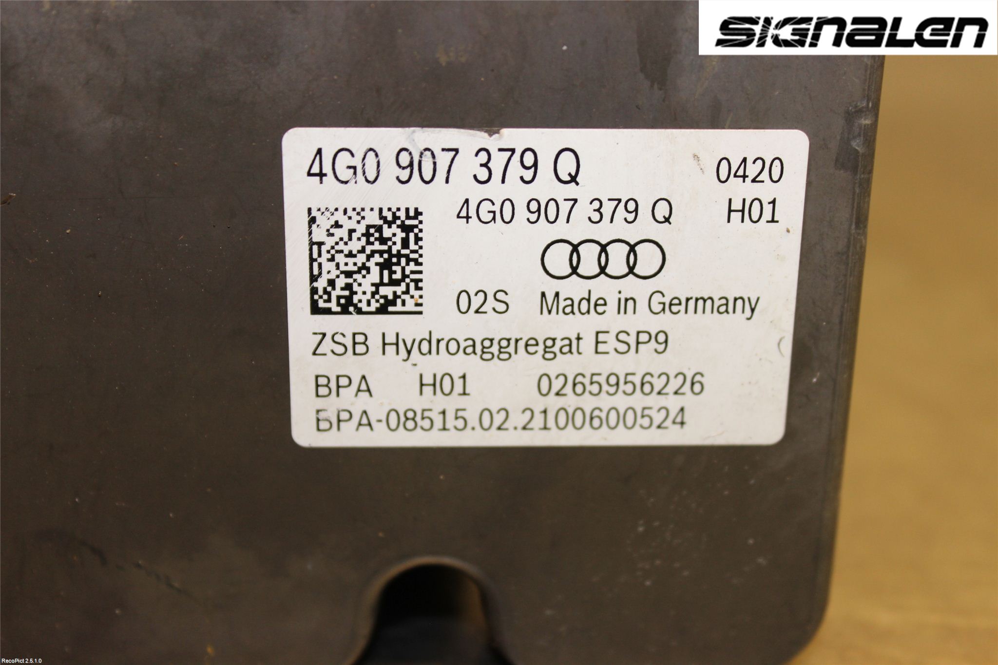 Audi A6/S6 4G 11-18 Abs Hydraulaggregat