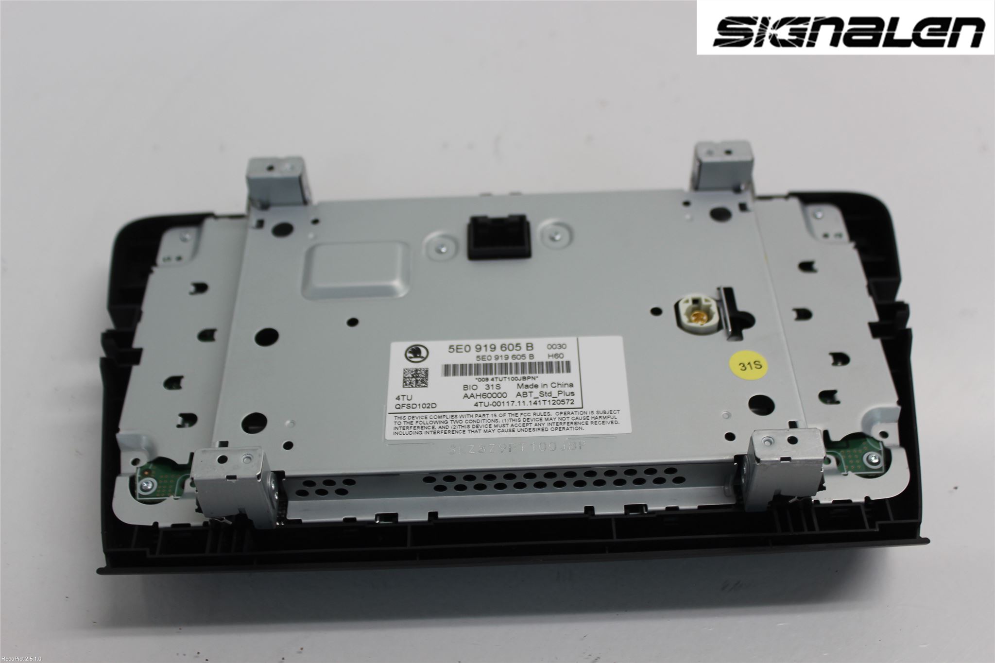 Skoda OCTAVIA (5E) 13-20 Radio