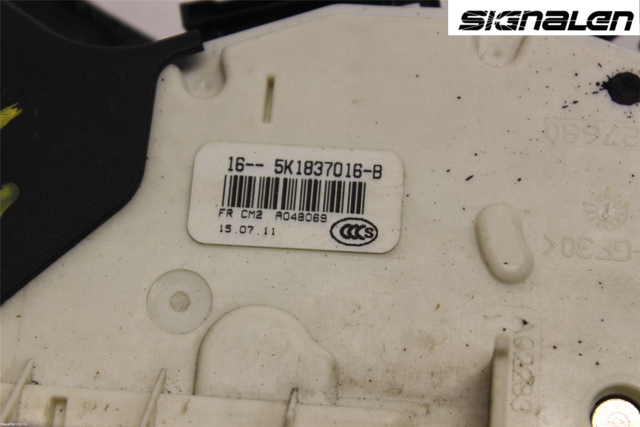 Seat ALHAMBRA 11- Låskista-Dörrlås