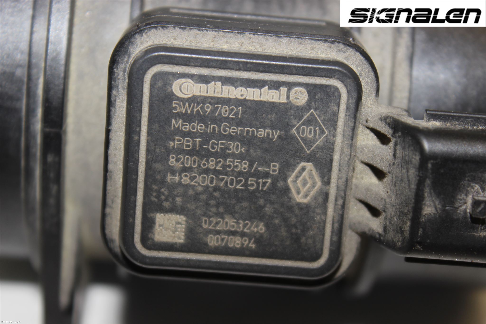 Dacia DOKKER 13- Injluftmassamätare