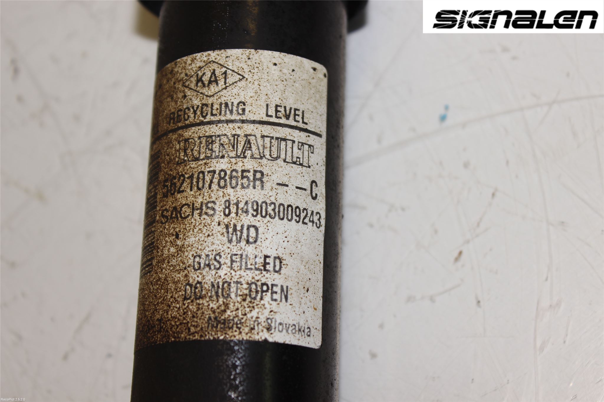 Dacia DOKKER 13- Stötdämpare Bak