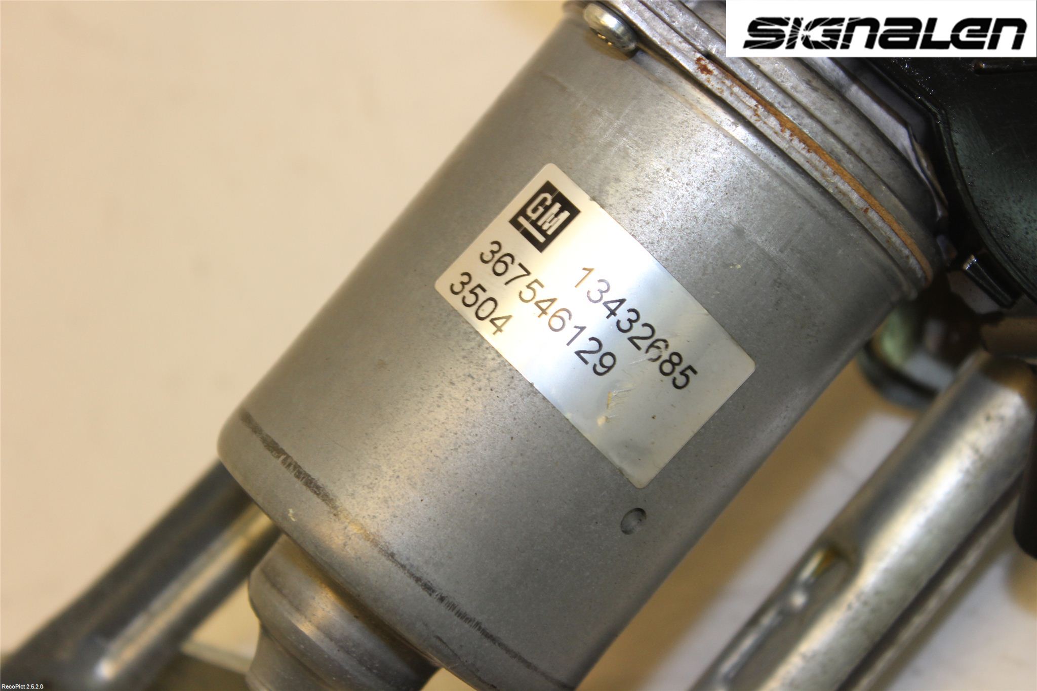 Opel CORSA E 15-19 Torkarmotor Vindruta