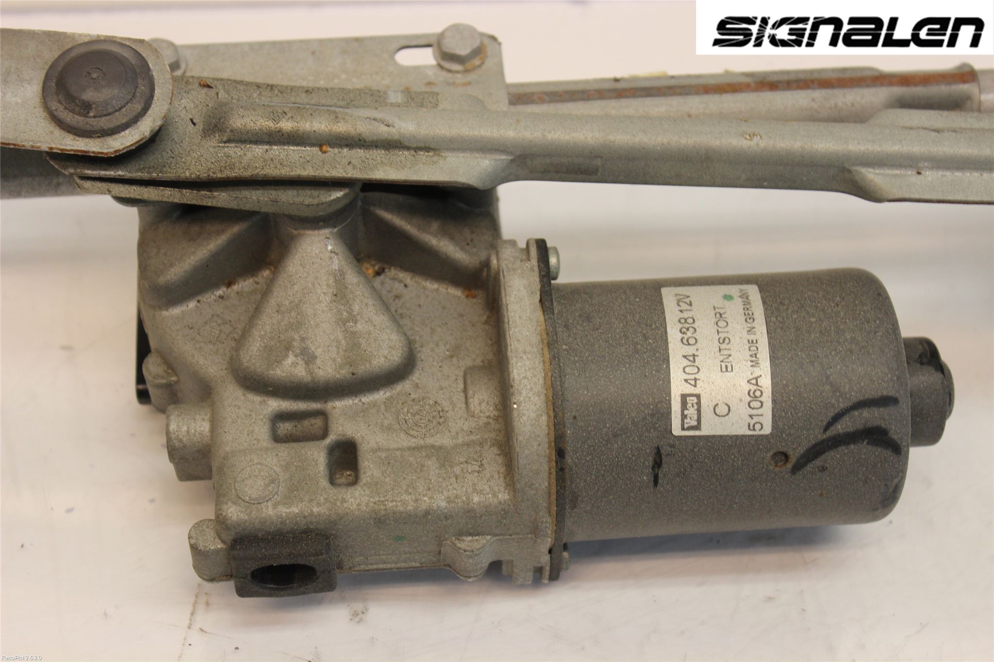 Peugeot 307     05-08 Torkarmotor Vindruta