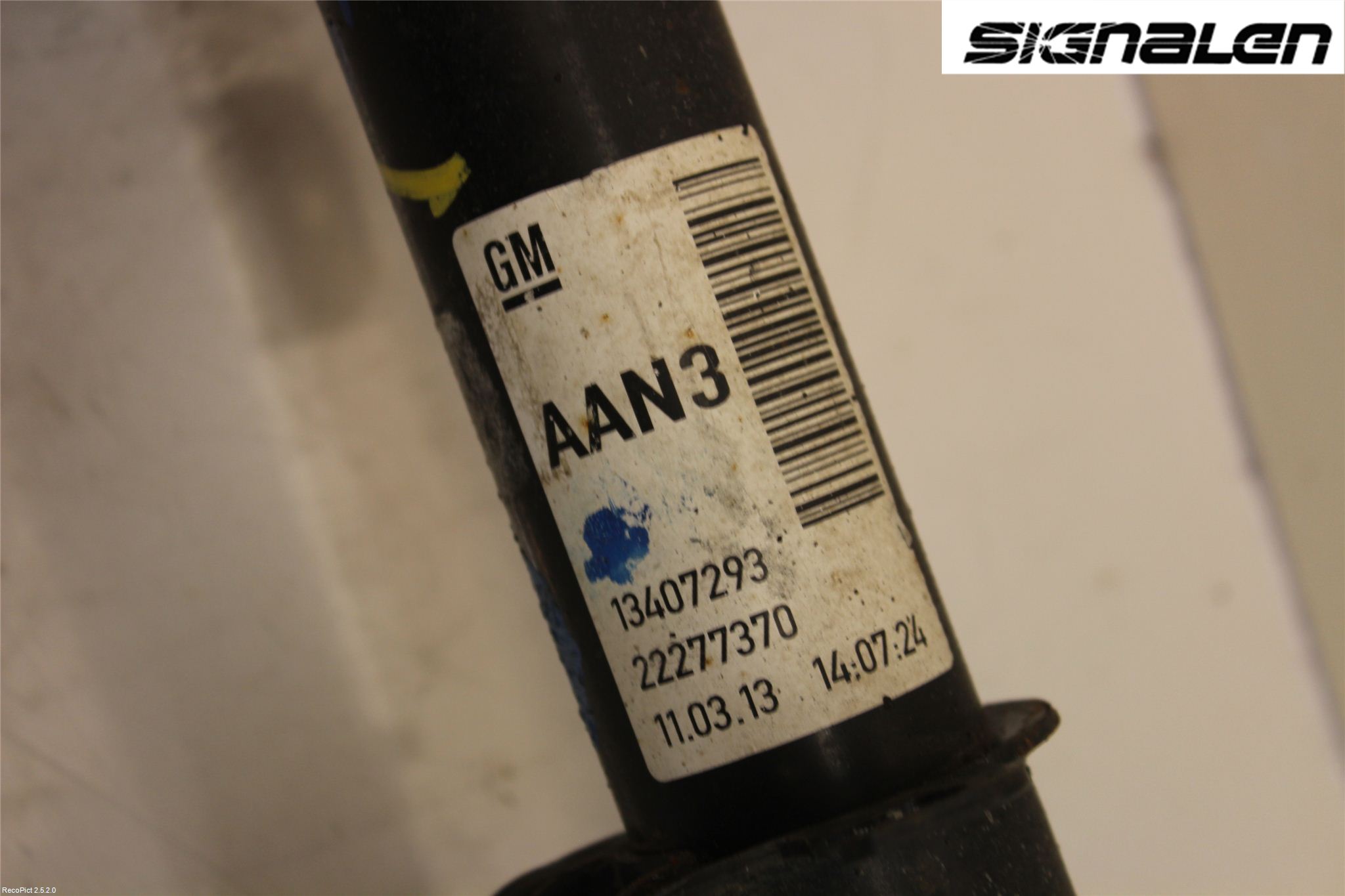 Opel CORSA D 07-14 Fjäderben Fram Höger