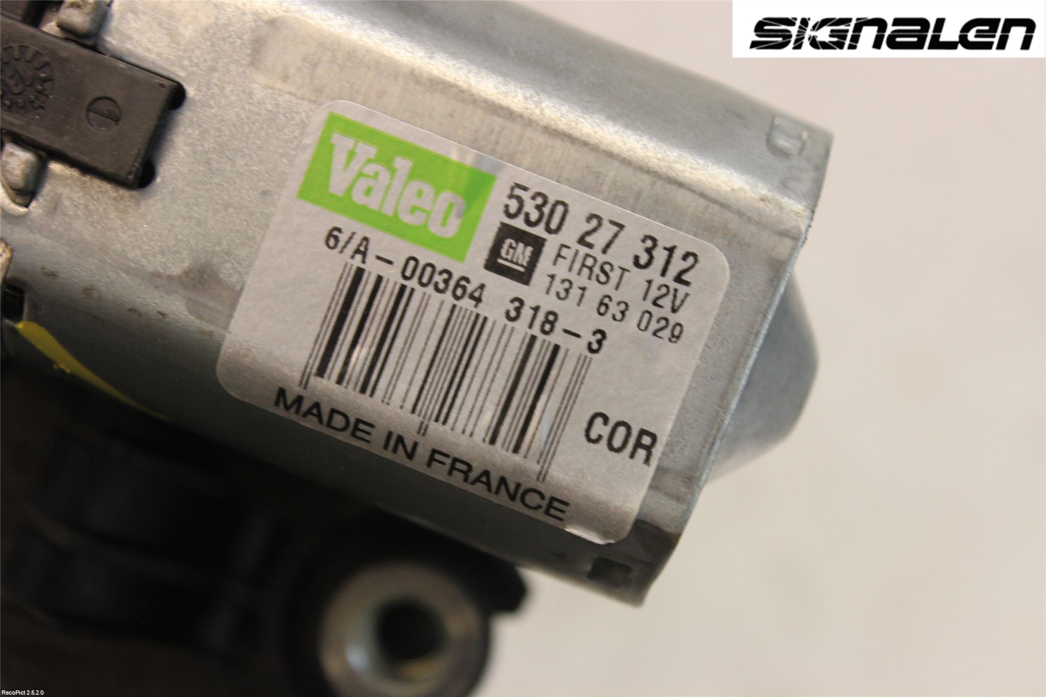 Opel CORSA D 07-14 Torkarmotor Baklucka