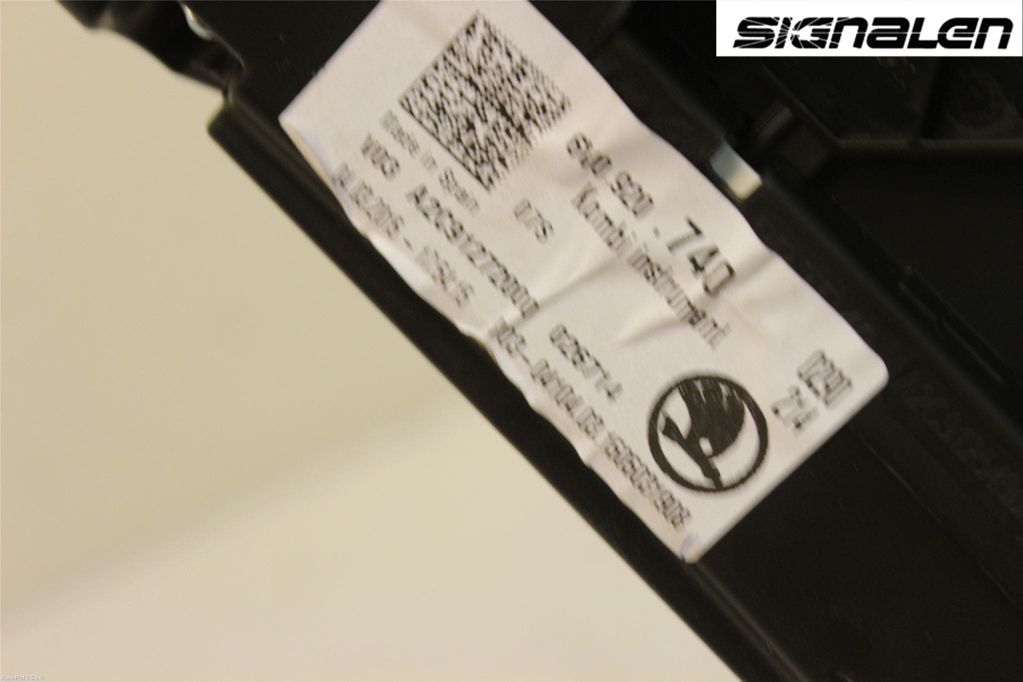 Skoda FABIA 07-14 Instrument Komb