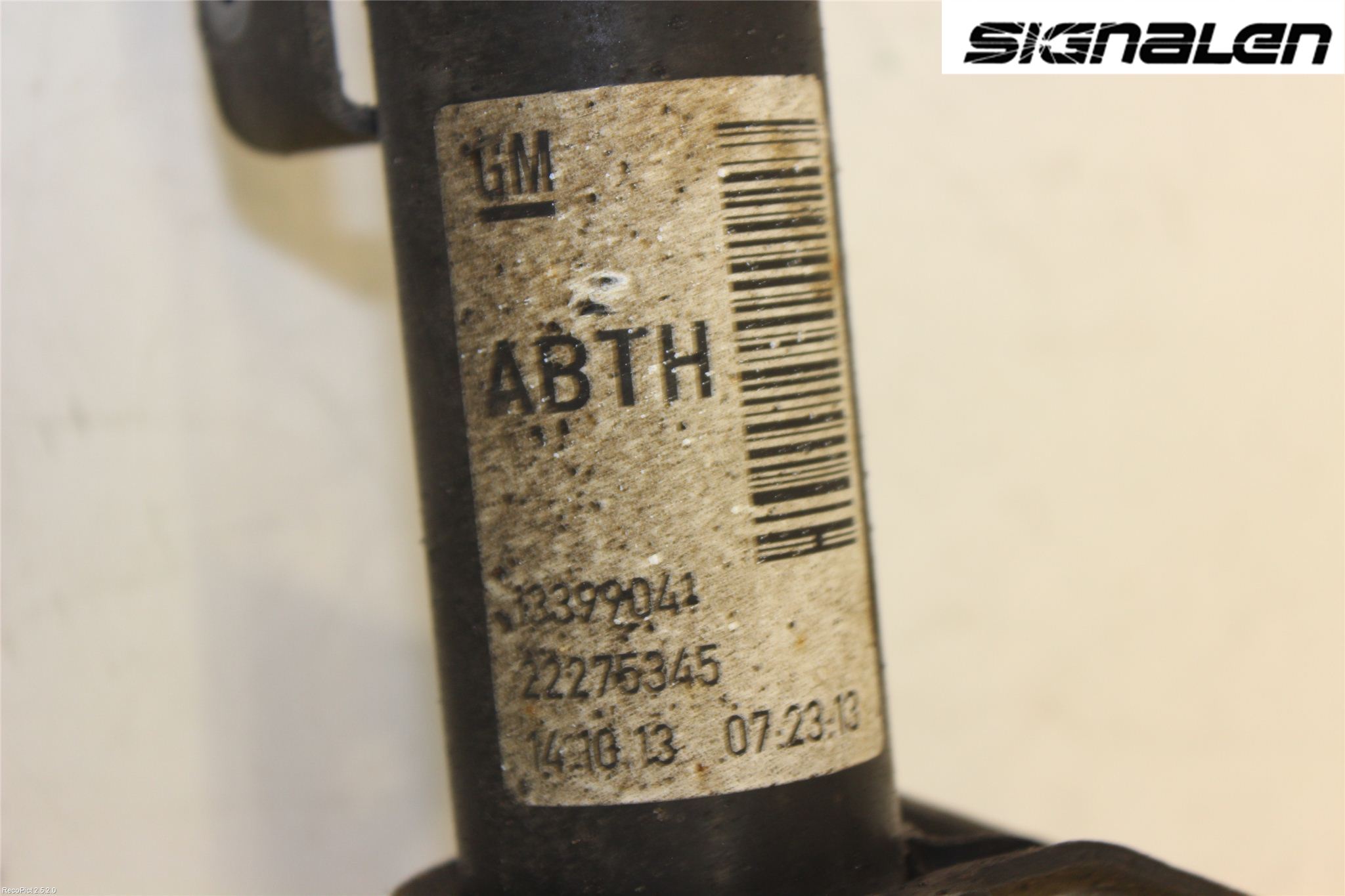 Opel CORSA D 07-14 Fjäderben Fram Vänster