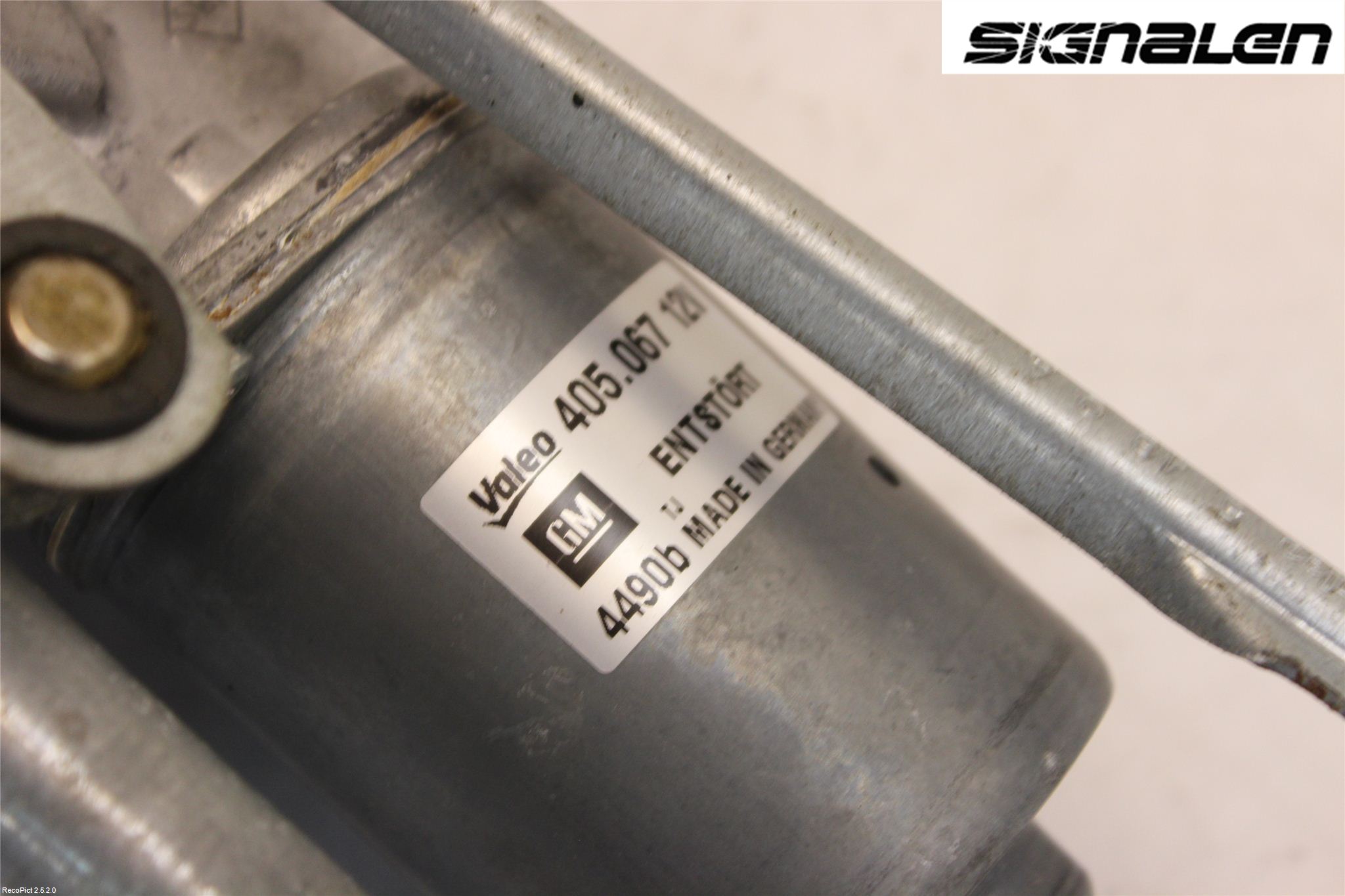 Opel CORSA D 07-14 Torkarmotor Vindruta