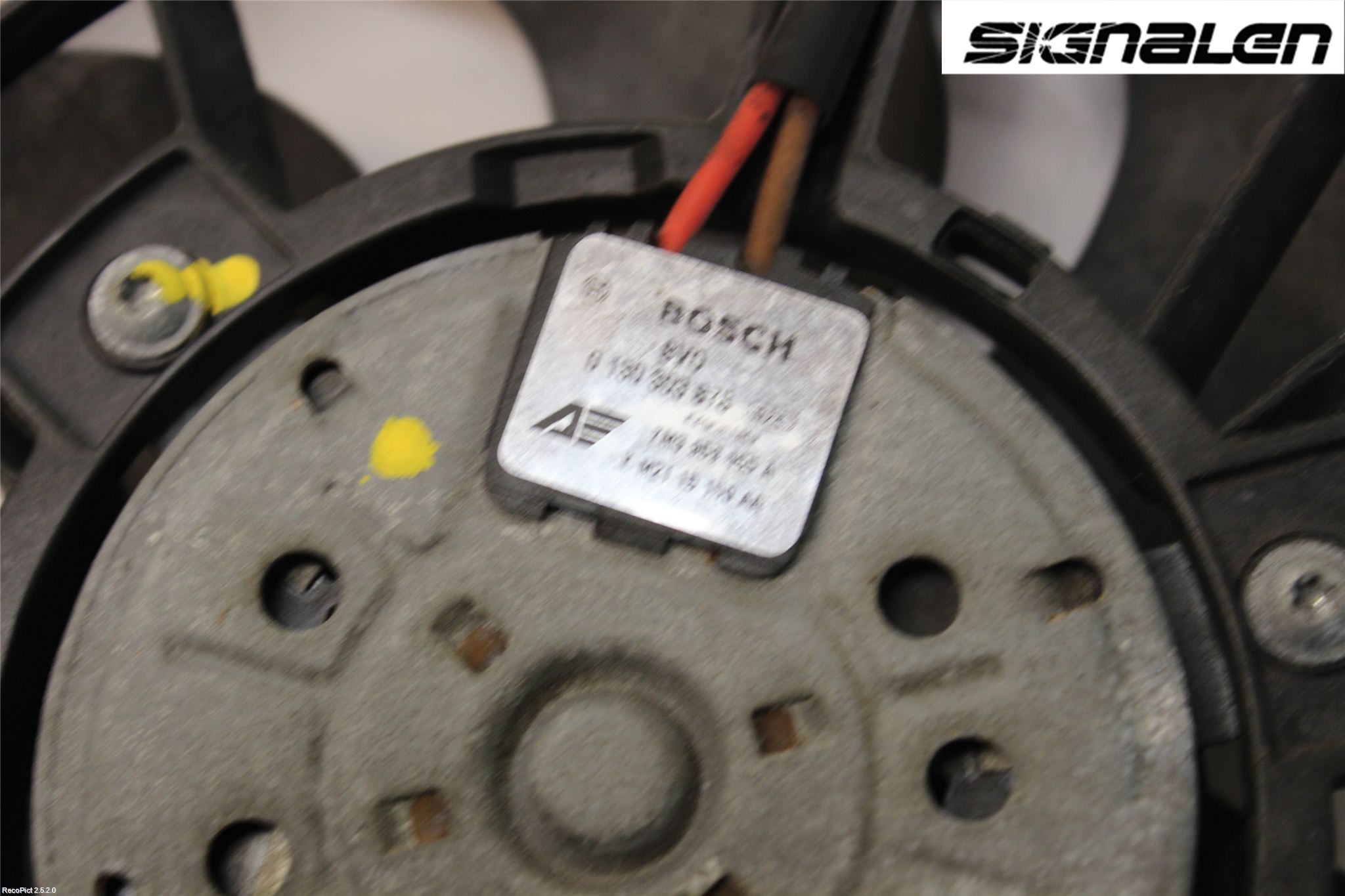 Seat ALHAMBRA 01-10 Kylfläkt El