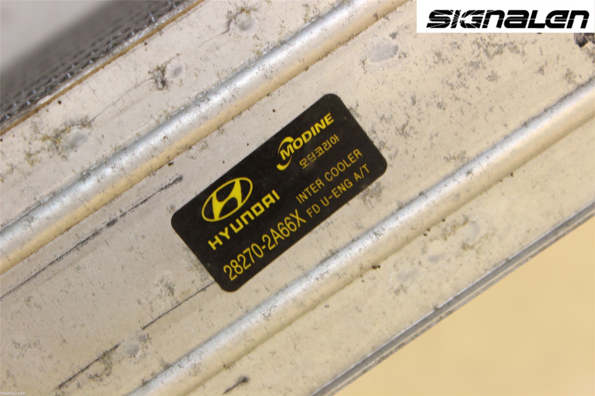 Hyundai i30 FD 07-12 Laddluft-Intercooler Kyl