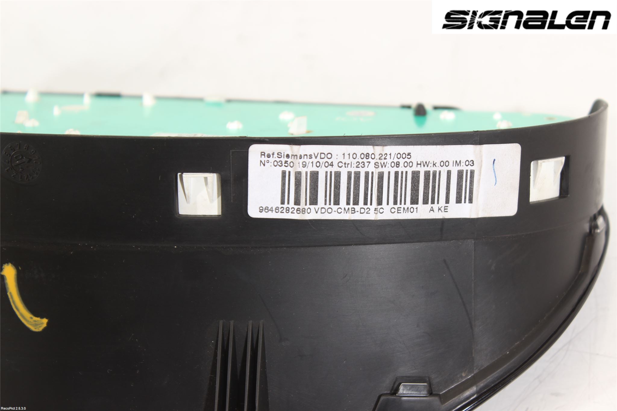 Peugeot 407 Instrument Komb