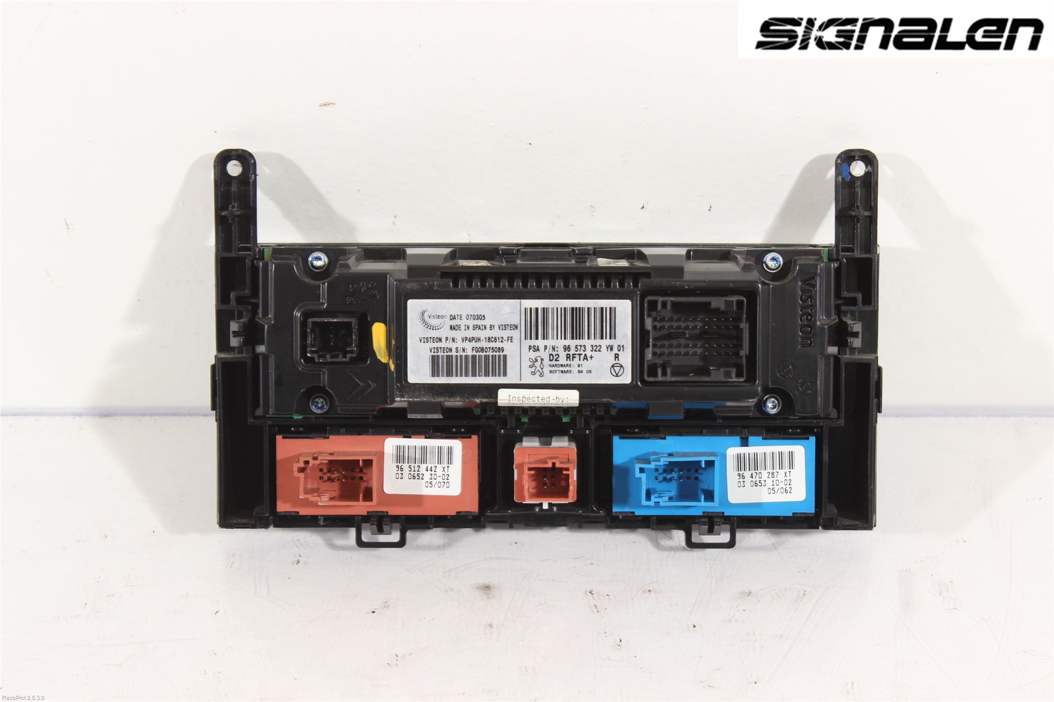 Peugeot 407 Ac Styrenhet Ac Manöveren