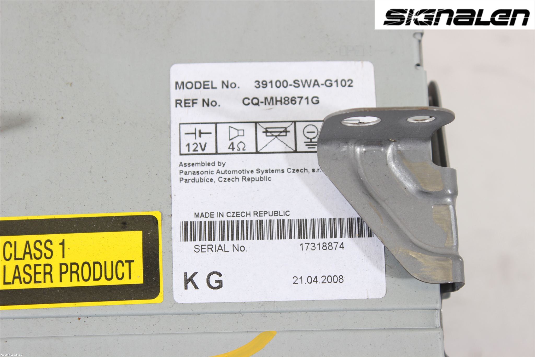 Honda CR-V 07-12 Radio