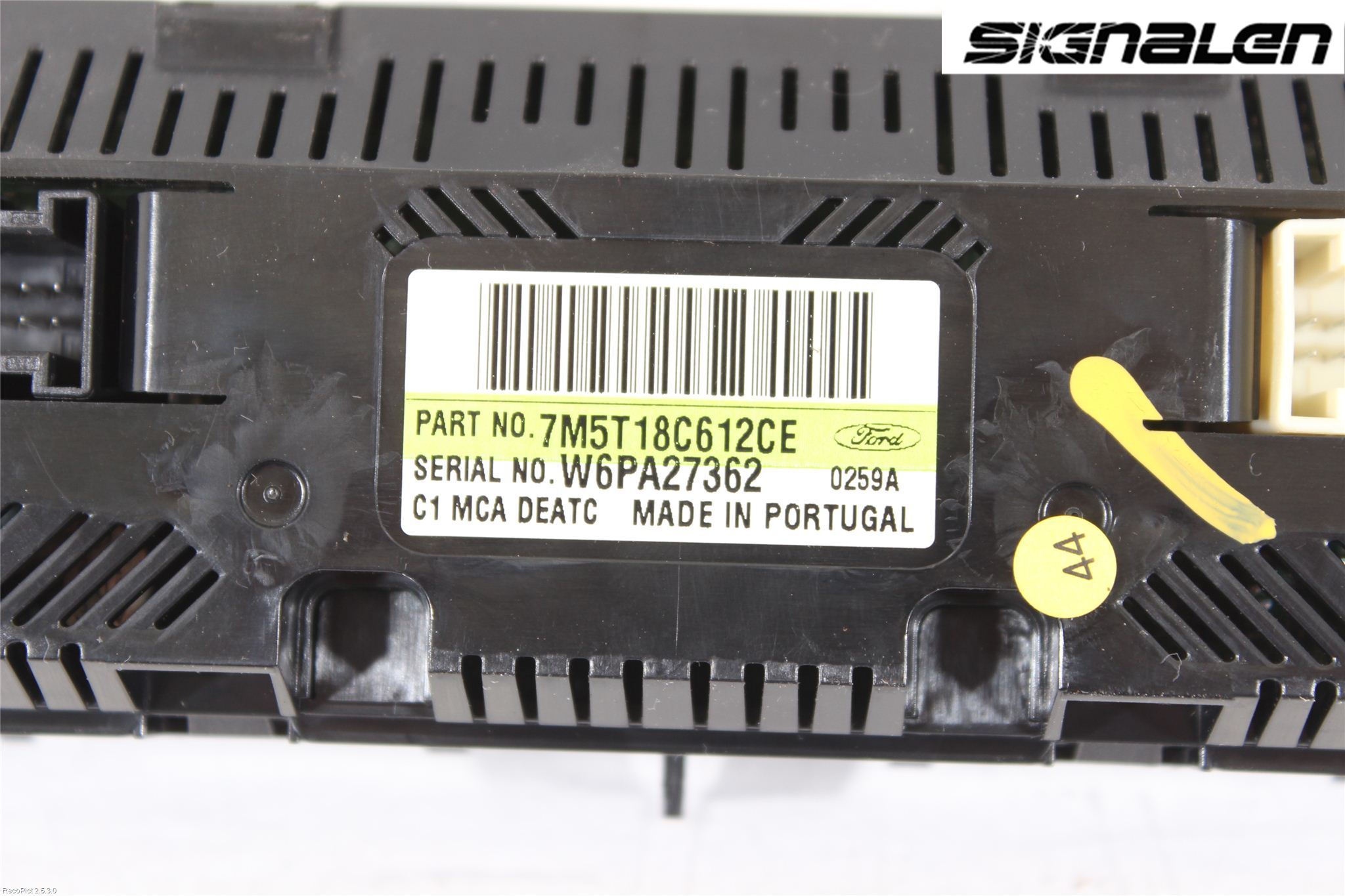 Ford FOCUS 08-11 Ac Styrenhet Ac Manöveren