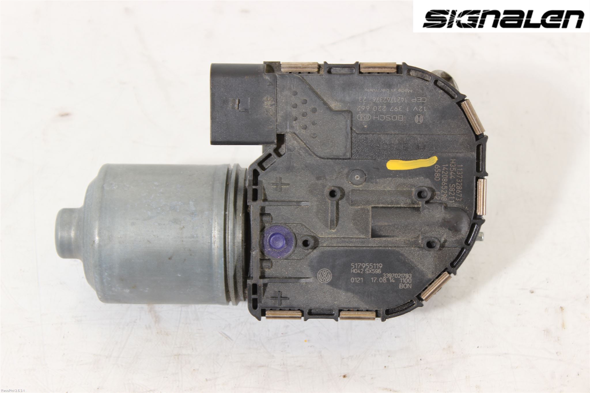Volkswagen VW GOLF SPORTSVAN 15-20 Torkarmotor Vindruta