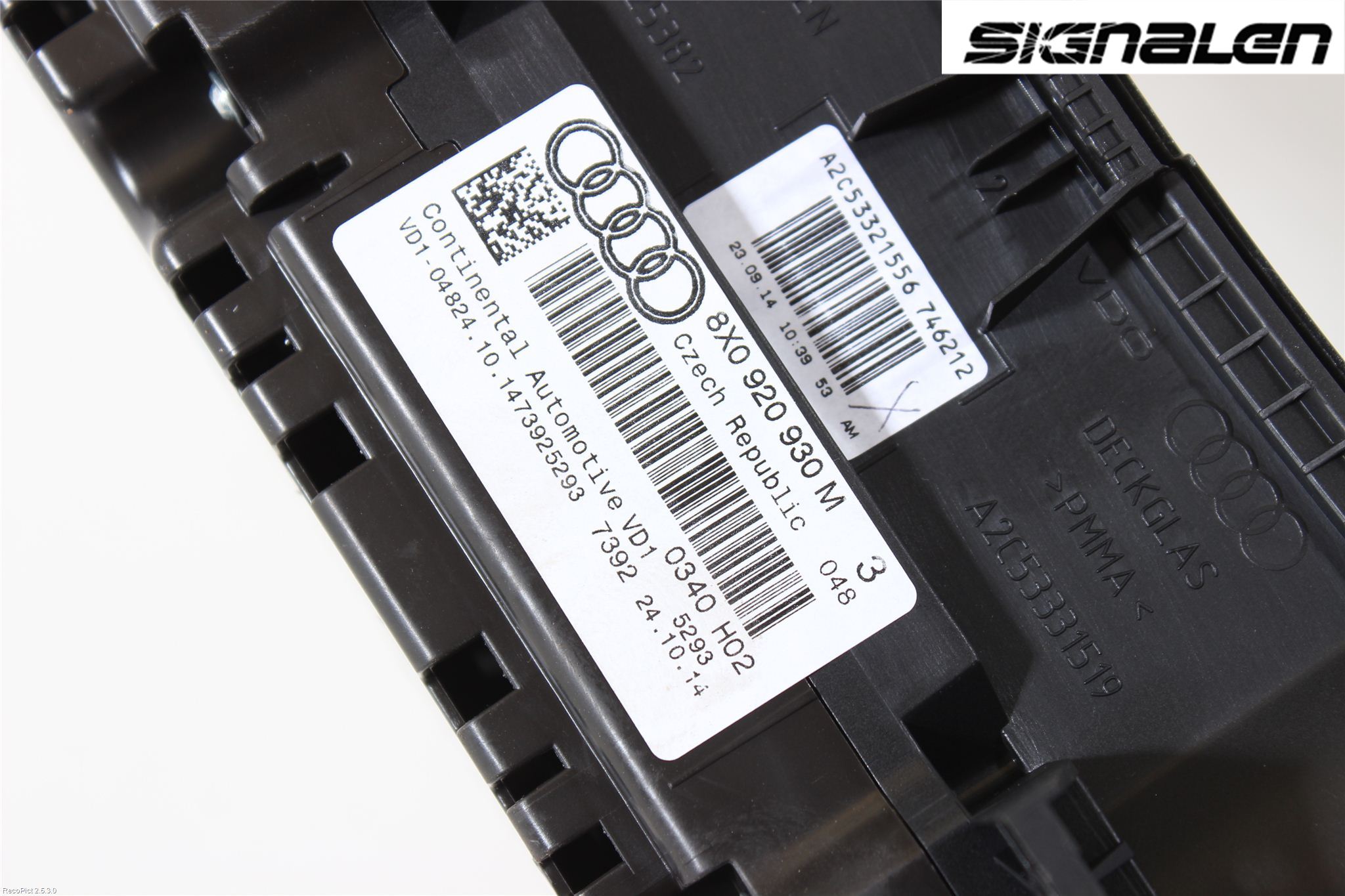 Audi A1/S1 11-18 Instrument Komb