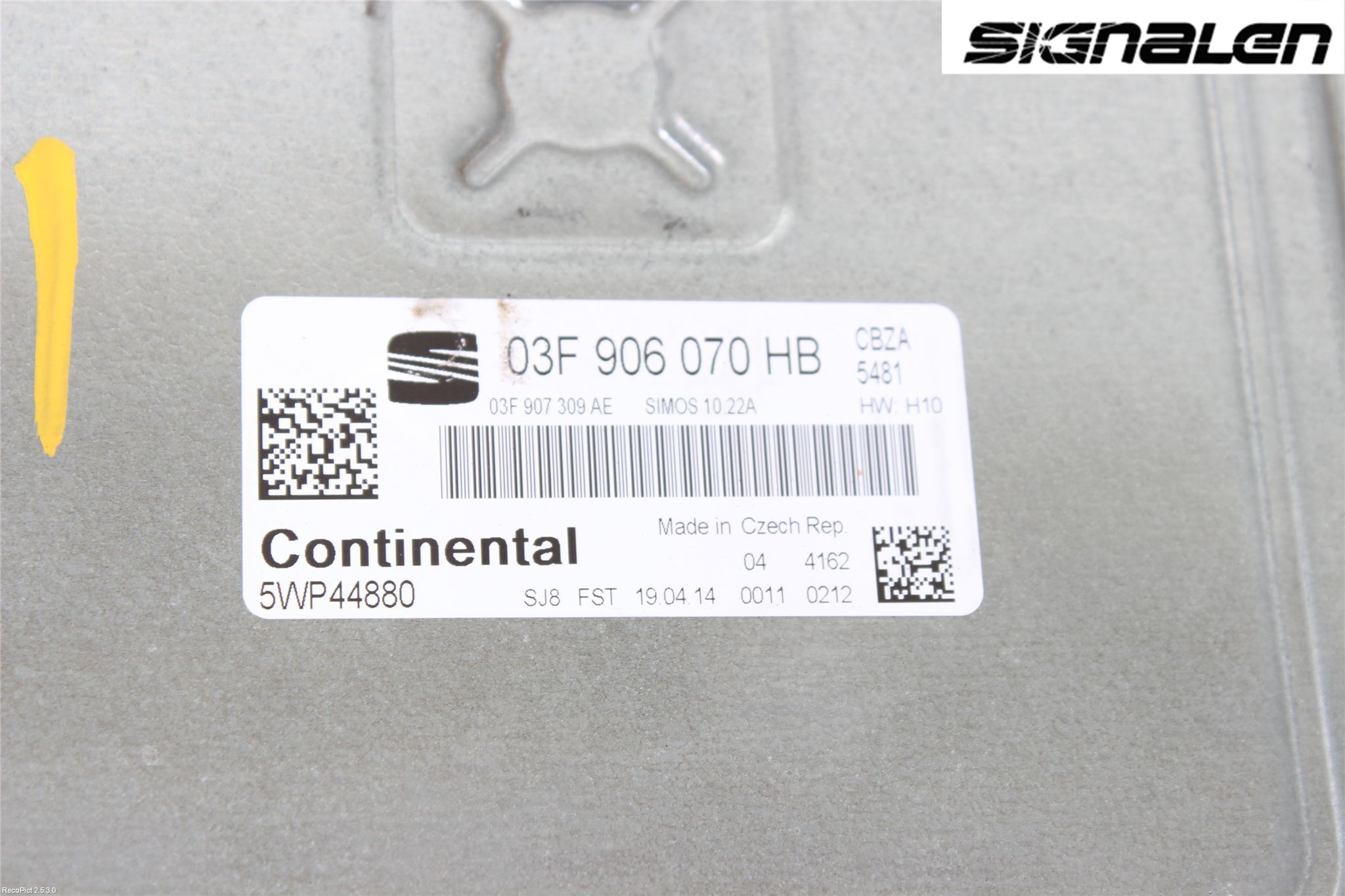 Seat IBIZA IV 08-16 Styrenhet Insprut Bensin