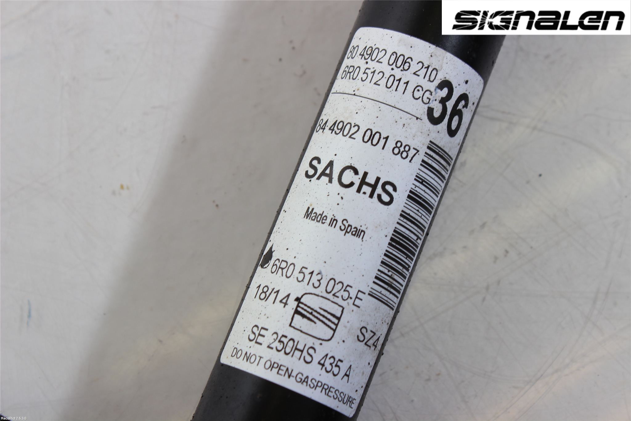 Seat IBIZA IV 08-16 Stötdämpare Bak