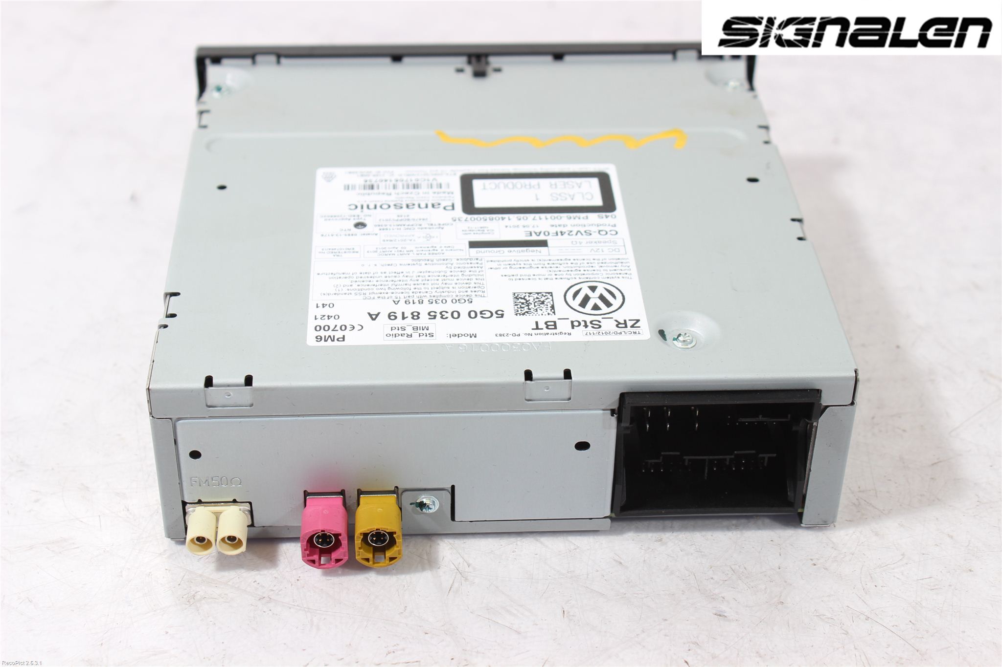 Volkswagen VW GOLF / E-GOLF VII 13-20 Radio