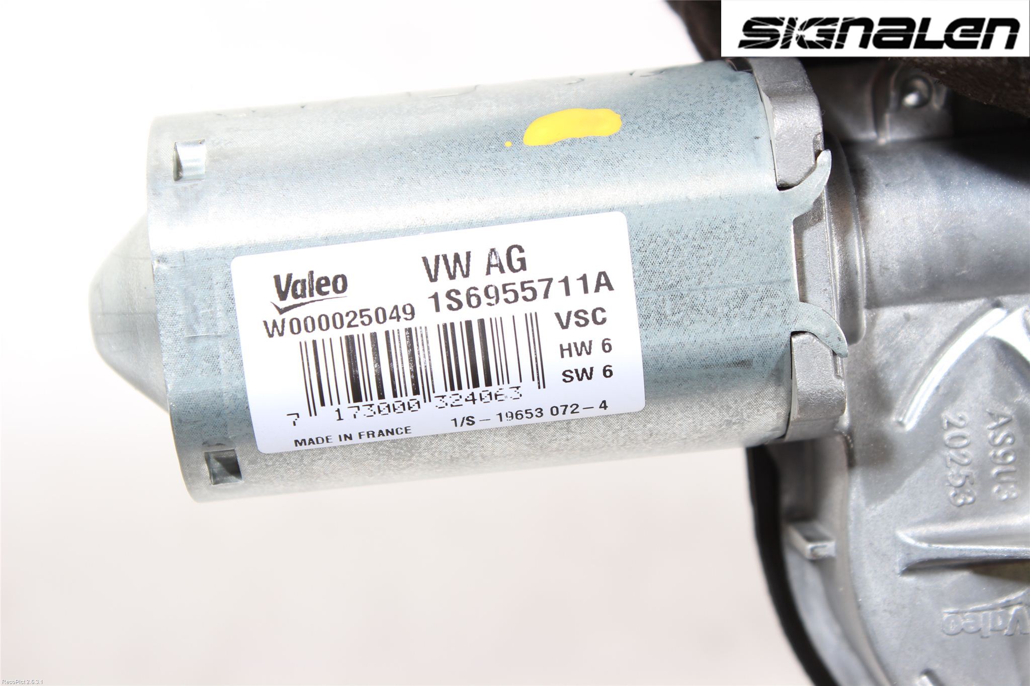 Skoda CITIGO / CITIGO E IV Torkarmotor Vindruta