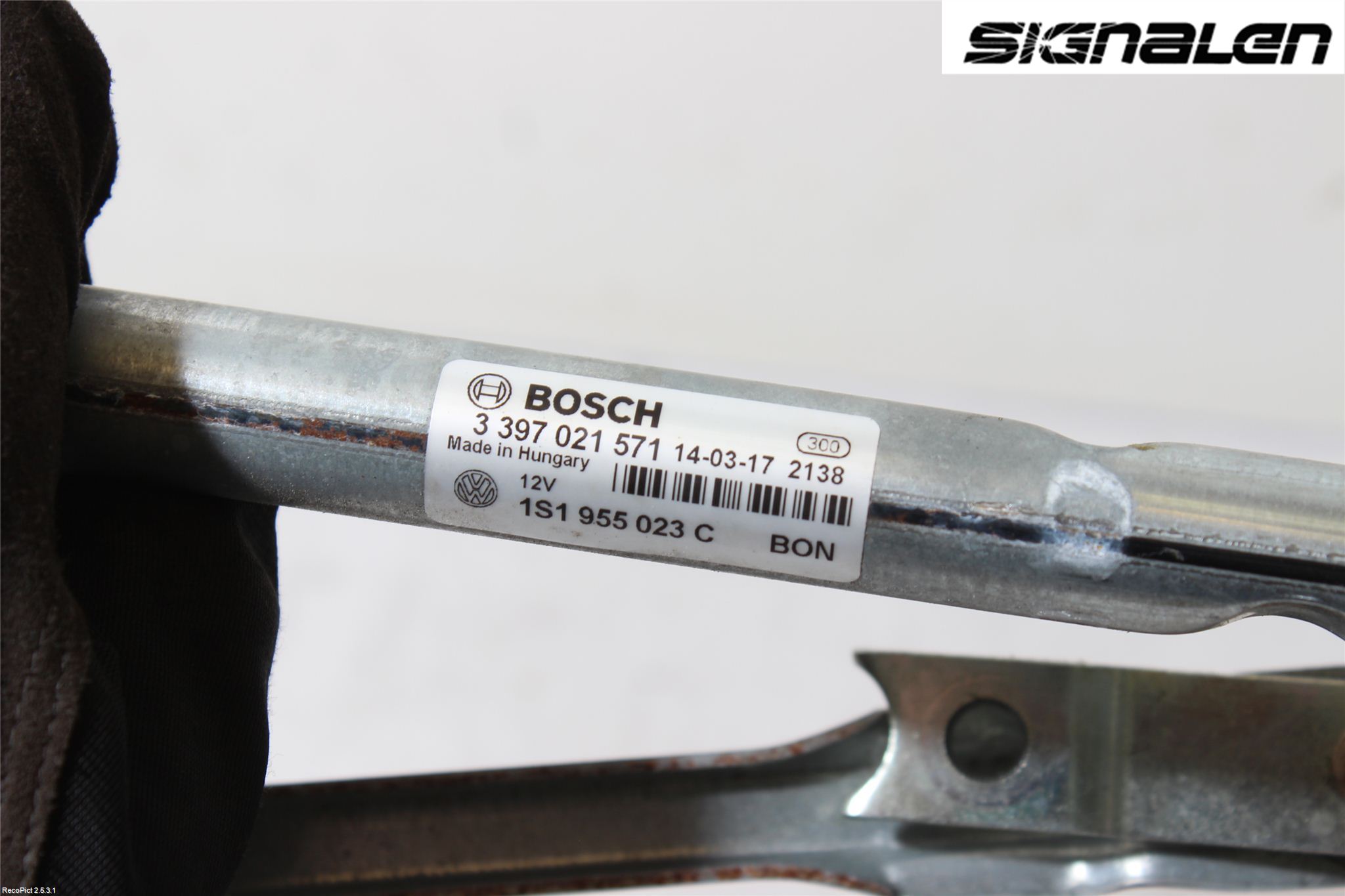 Skoda CITIGO / CITIGO E IV Torkarmekanism Vindruta