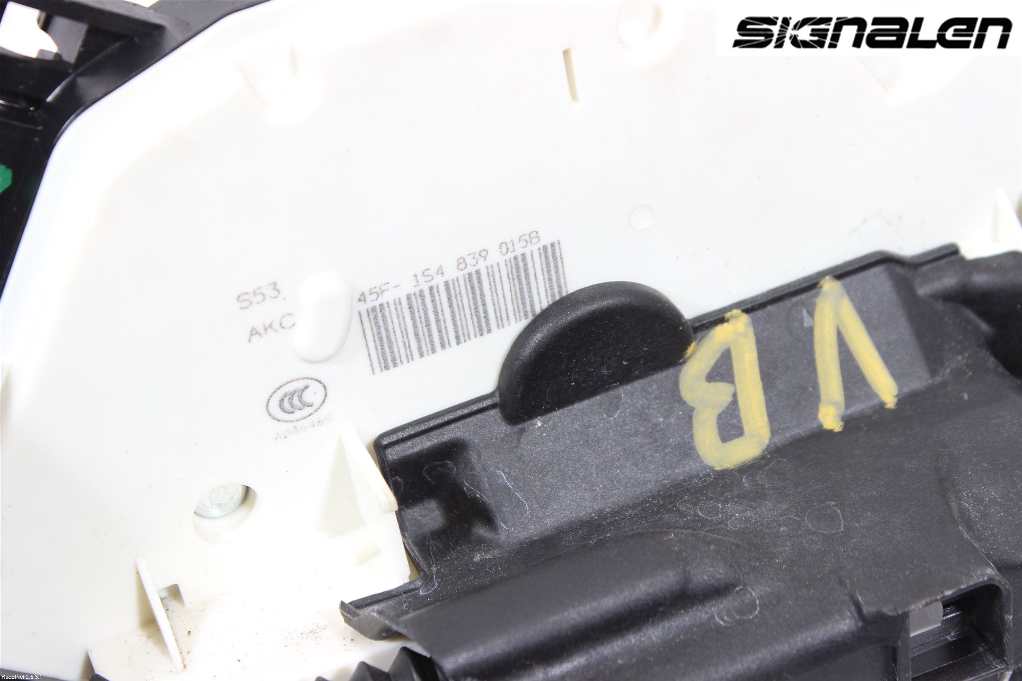 Skoda CITIGO / CITIGO E IV Låskista-Dörrlås