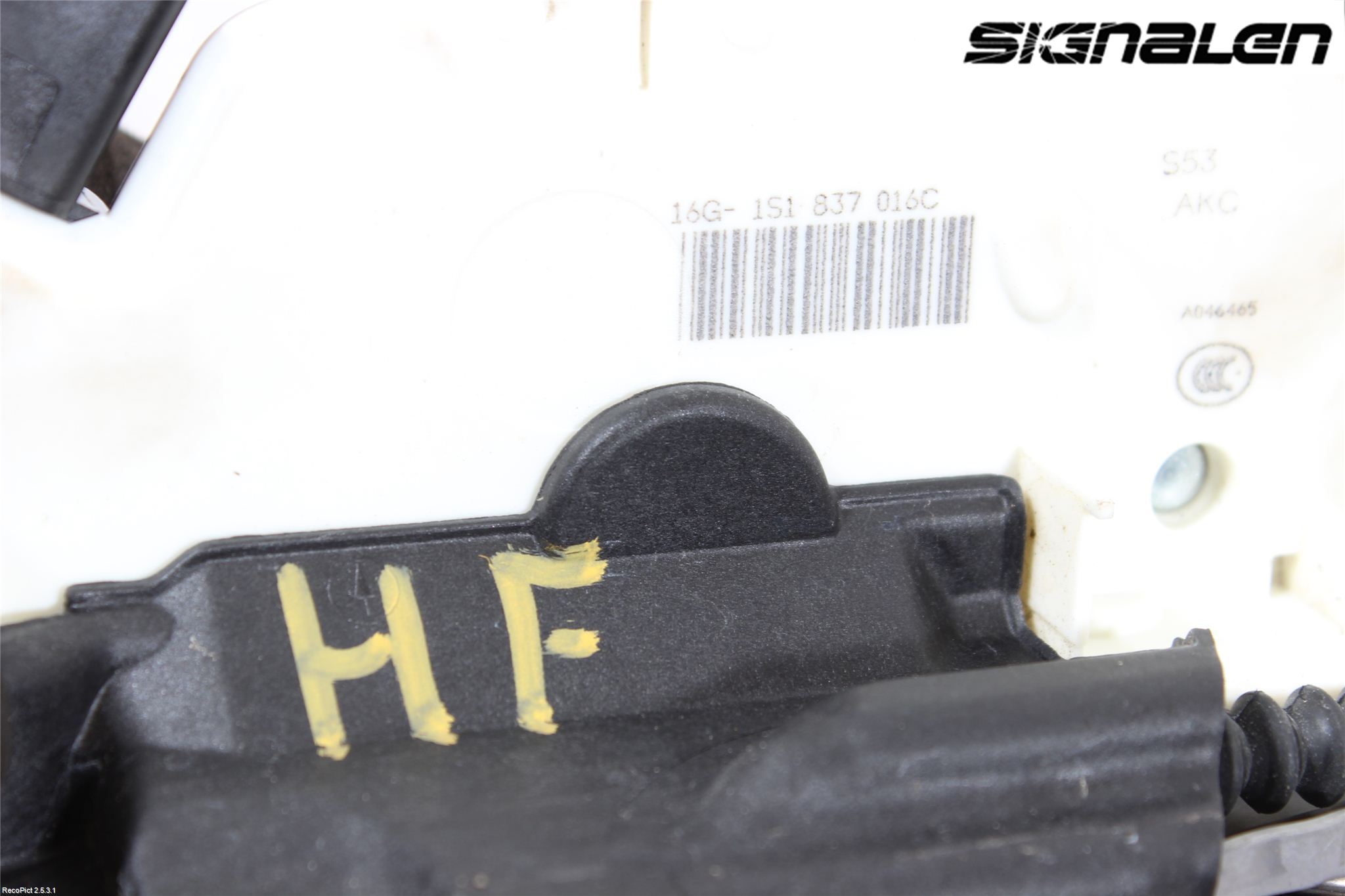 Skoda CITIGO / CITIGO E IV Låskista-Dörrlås