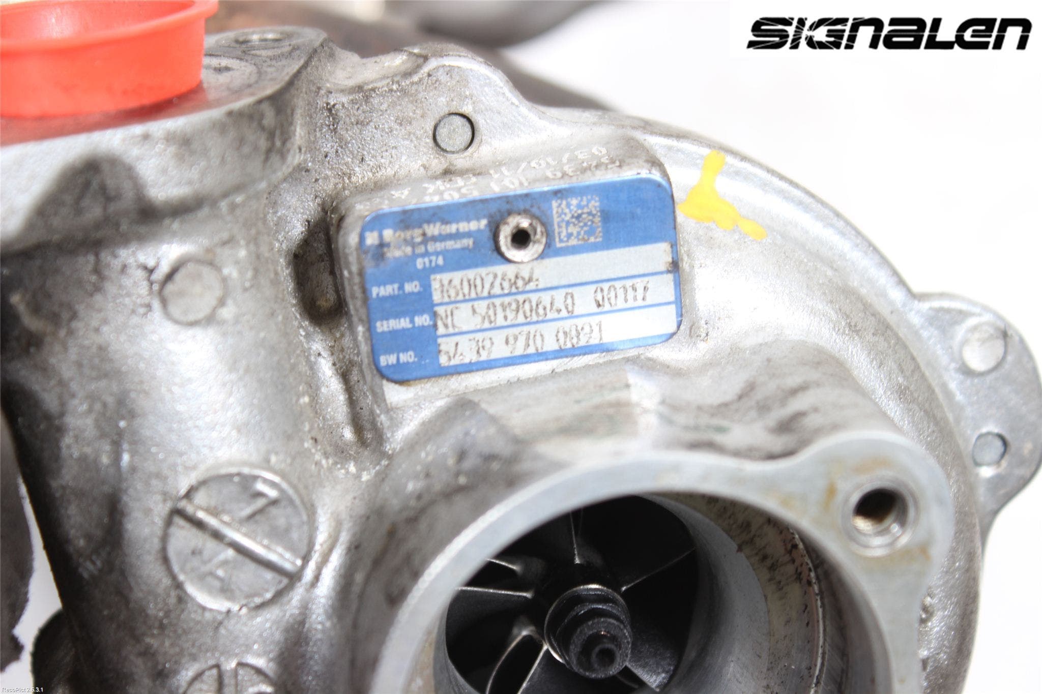 Volvo V70 08-13 Turboaggregat