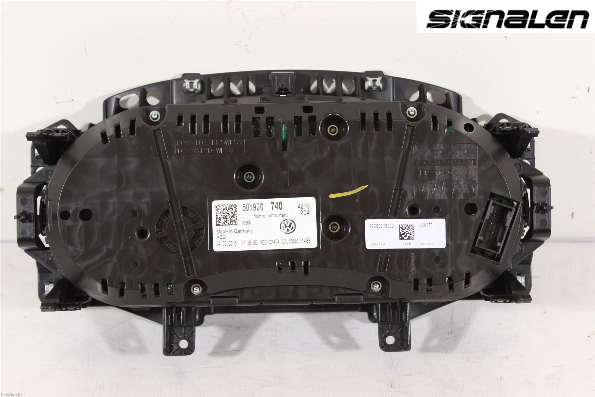 Volkswagen VW GOLF / E-GOLF VII 13-20 Instrument Komb