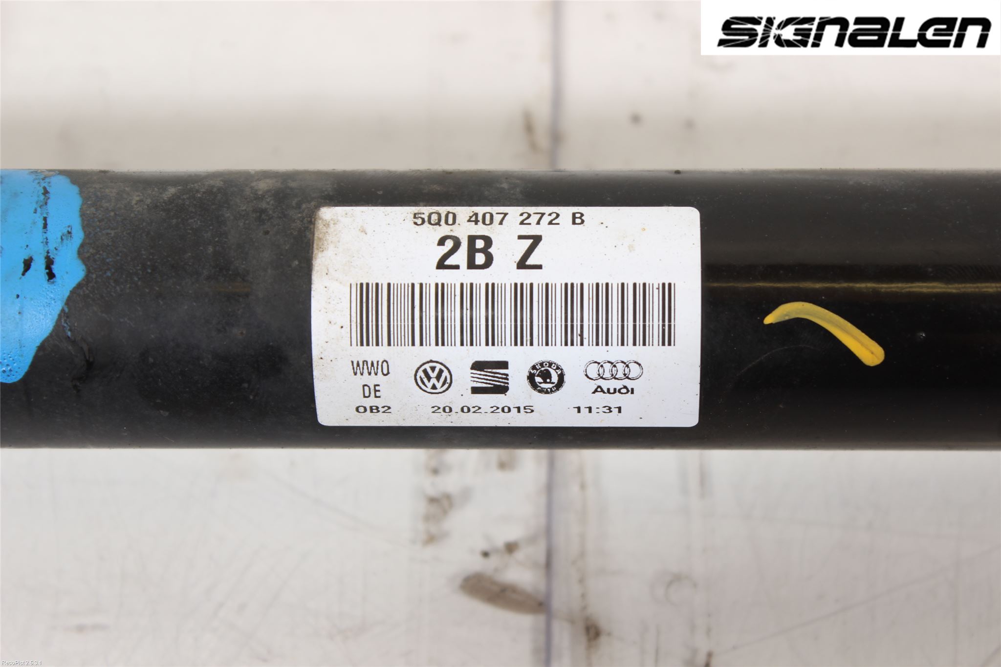 Volkswagen VW GOLF / E-GOLF VII 13-20 Drivaxel Fram Höger