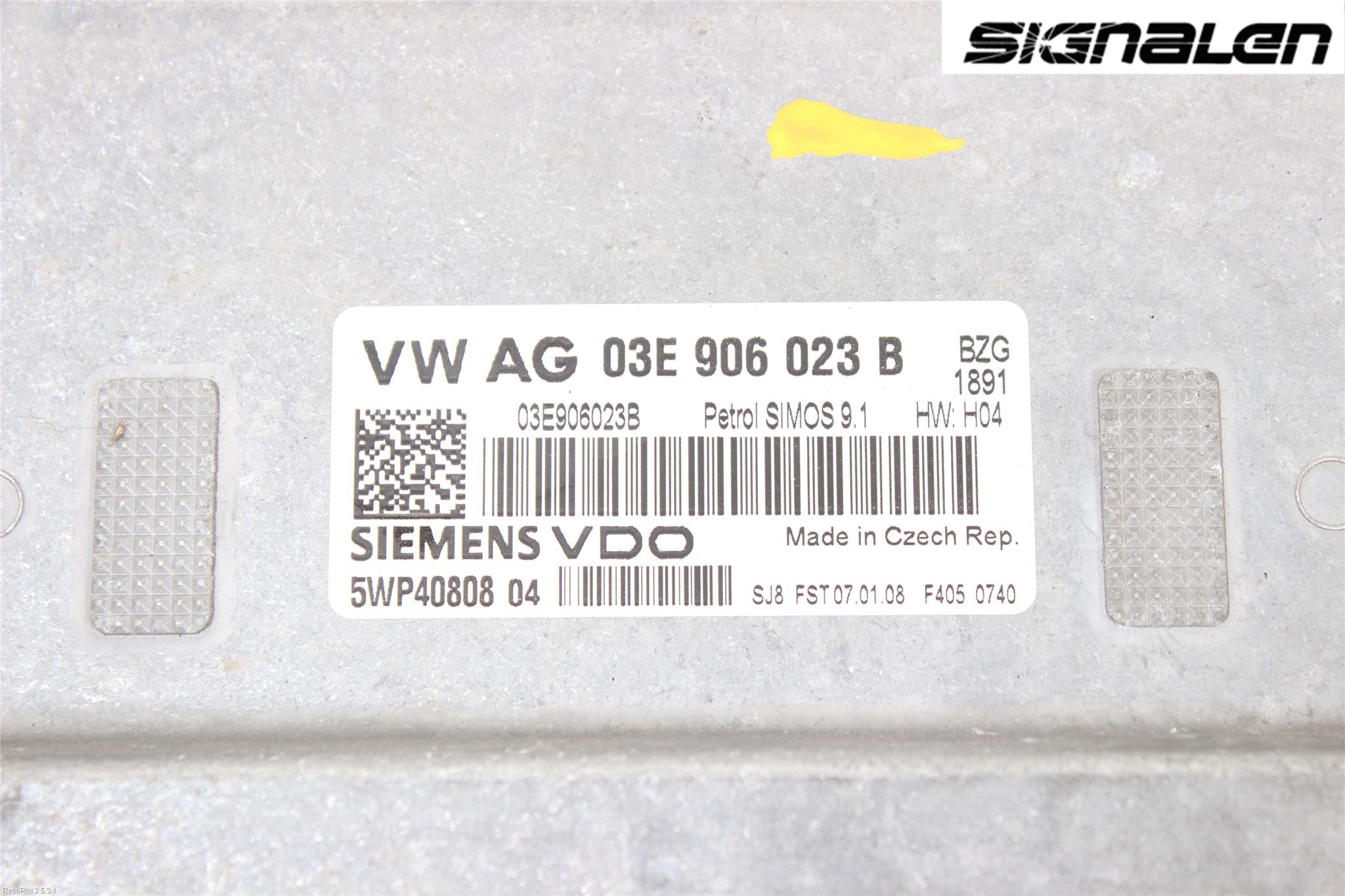 Skoda FABIA 07-14 Styrenhet Insprut Bensin