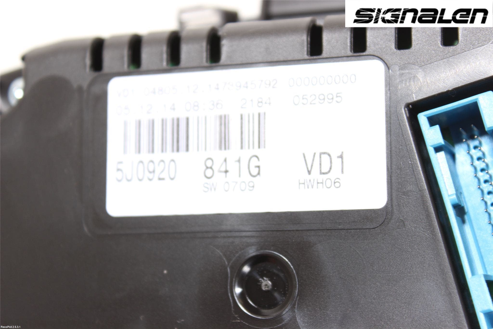 Skoda FABIA 07-14 Instrument Komb