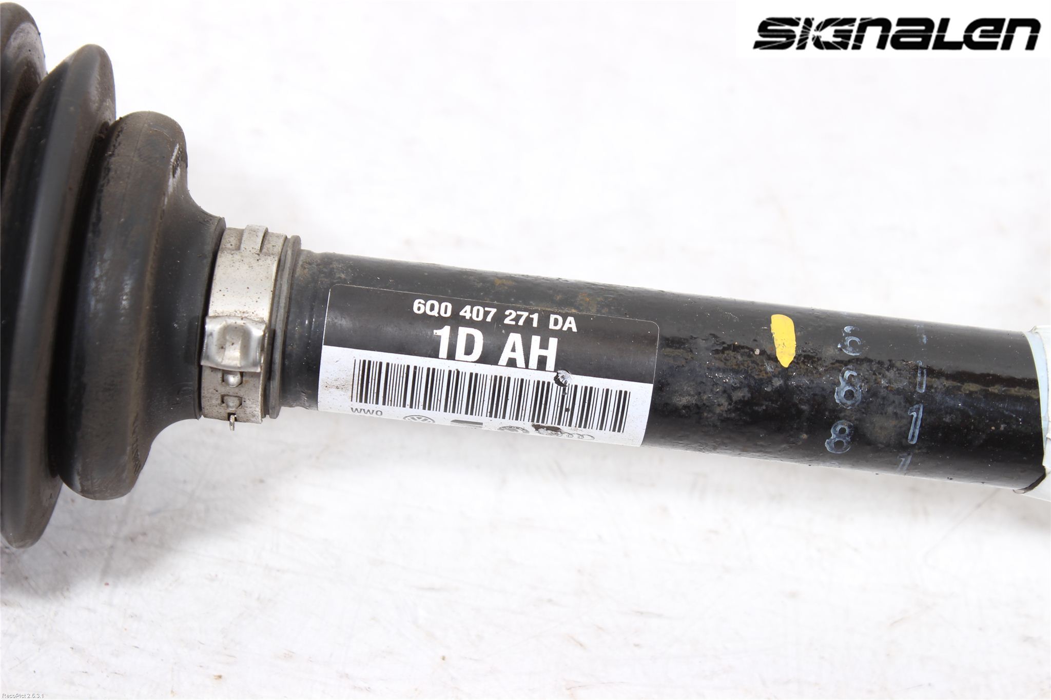 Skoda FABIA 07-14 Drivaxel Fram Vänster