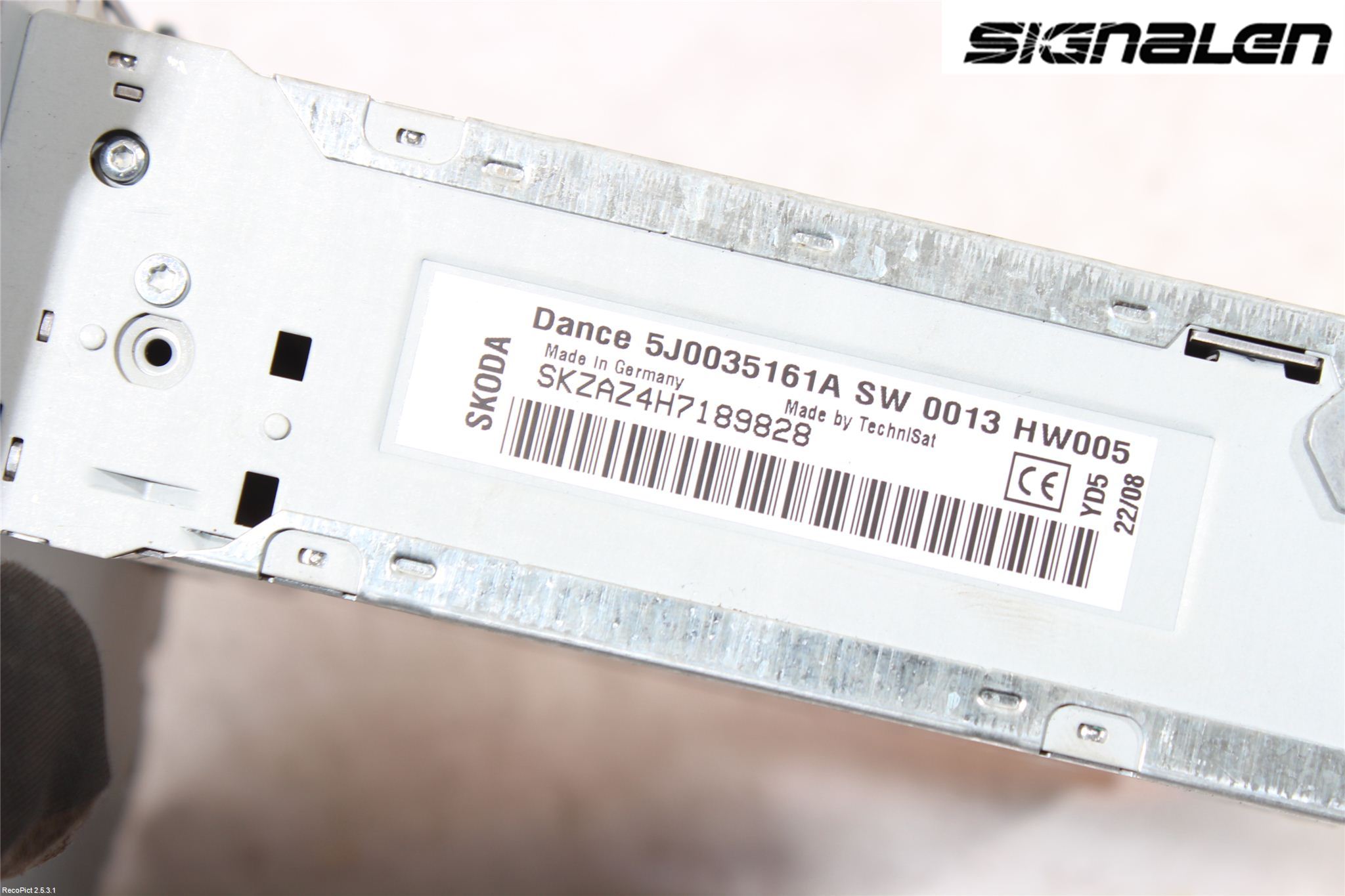 Skoda FABIA 07-14 Radio