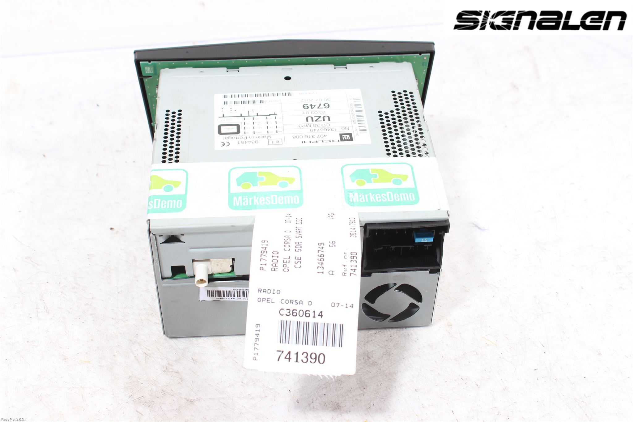 Opel CORSA D 07-14 Radio