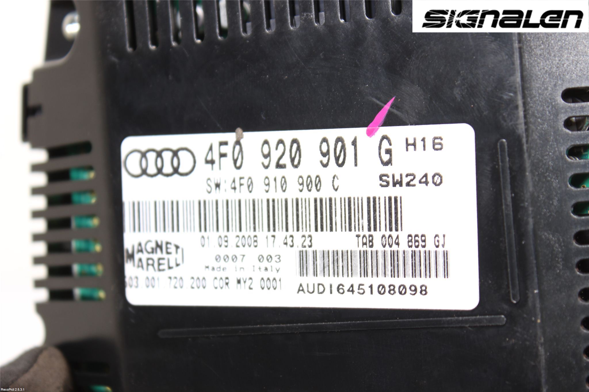Audi A6/S6     05-11 Instrument Komb
