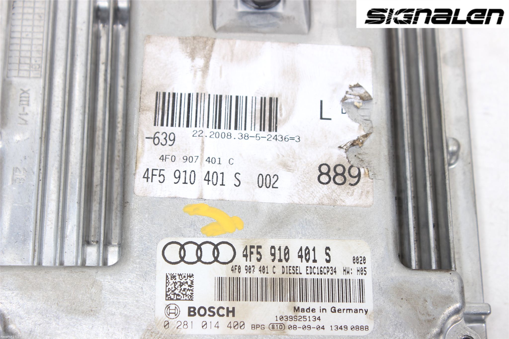 Audi A6/S6     05-11 Styrenhet Insprut Bensin