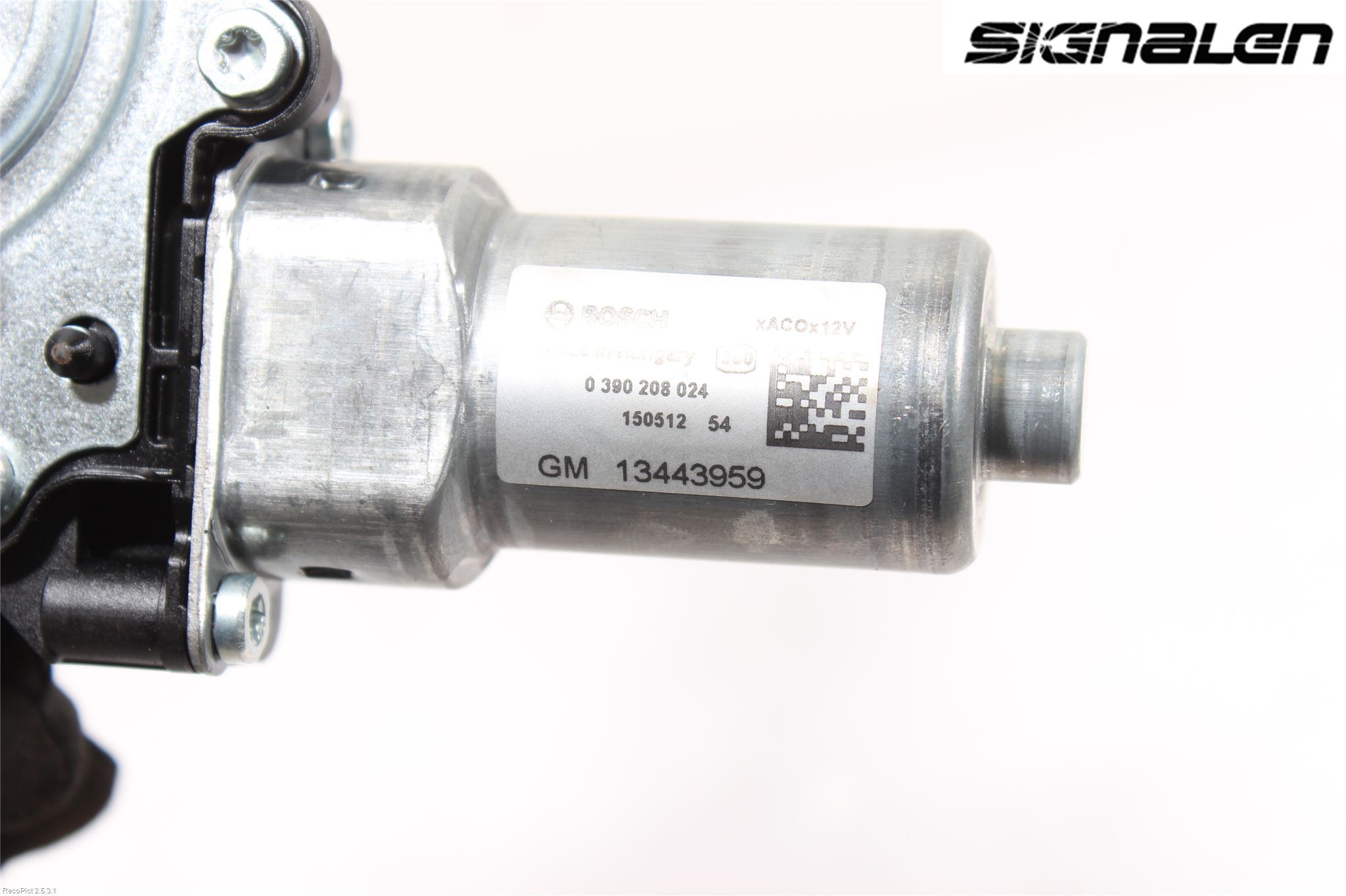 Opel CORSA E 15-19 Torkarmotor Baklucka