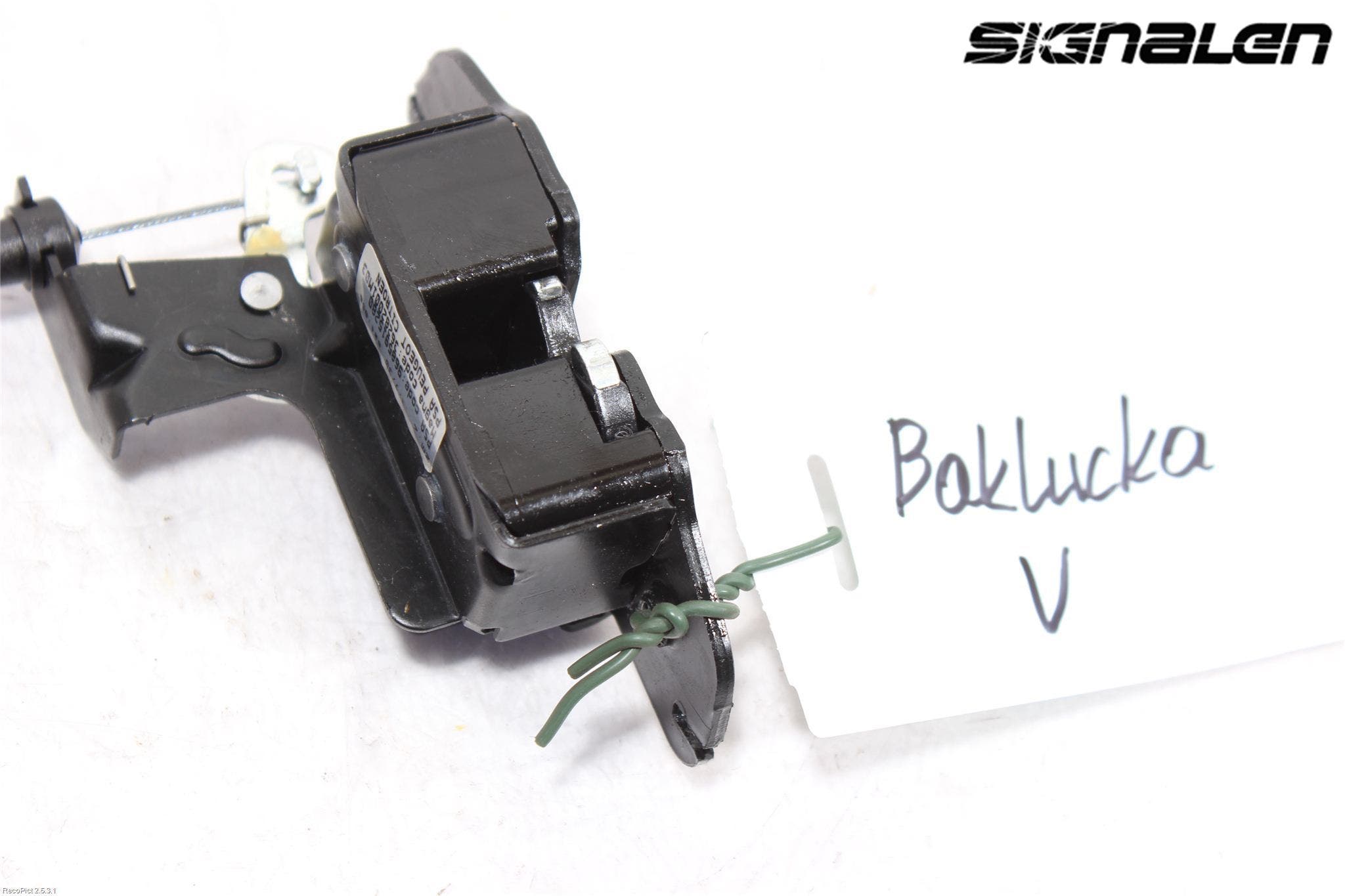 Peugeot 3008 09-16 Låskista Baklucka