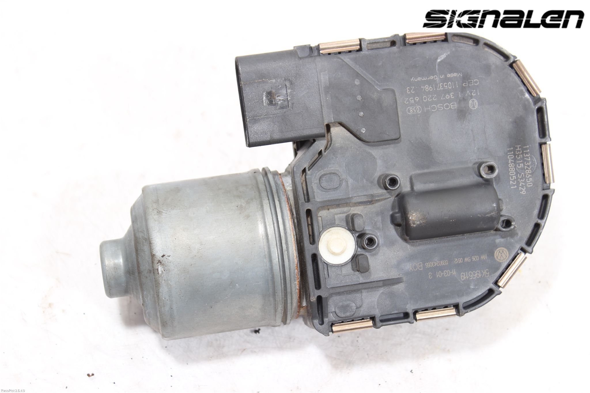 Volkswagen VW GOLF VI 09-13 Torkarmotor Vindruta