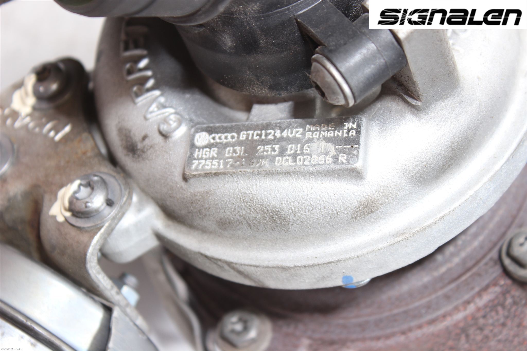 Volkswagen VW GOLF VI 09-13 Turboaggregat