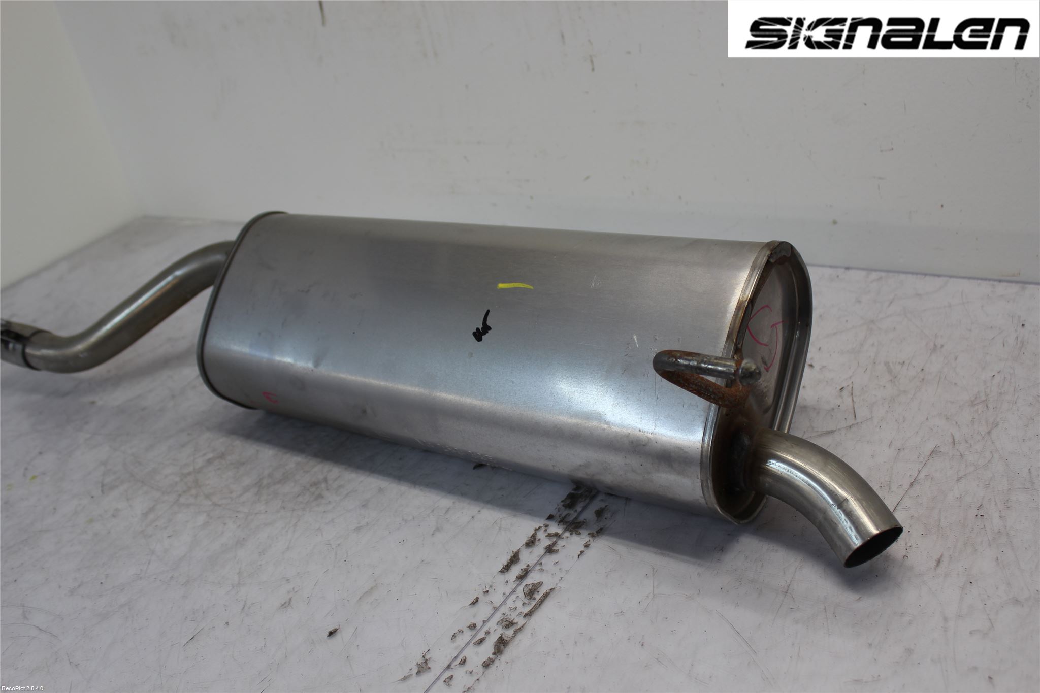 Opel CORSA E 15-19 Avgas Bakre Dämpare