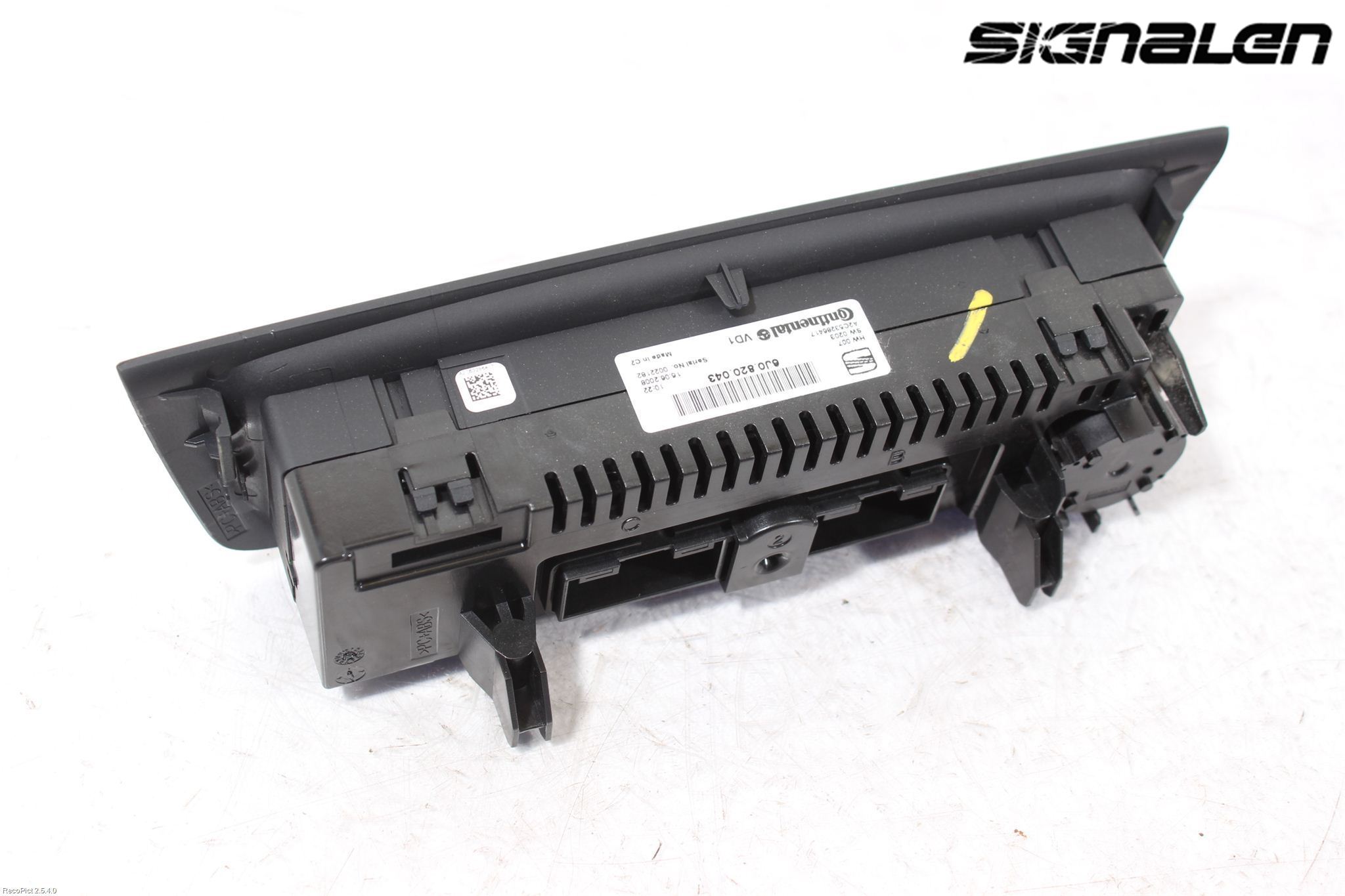 Seat IBIZA IV 08-16 Ac Styrenhet Ac Manöveren